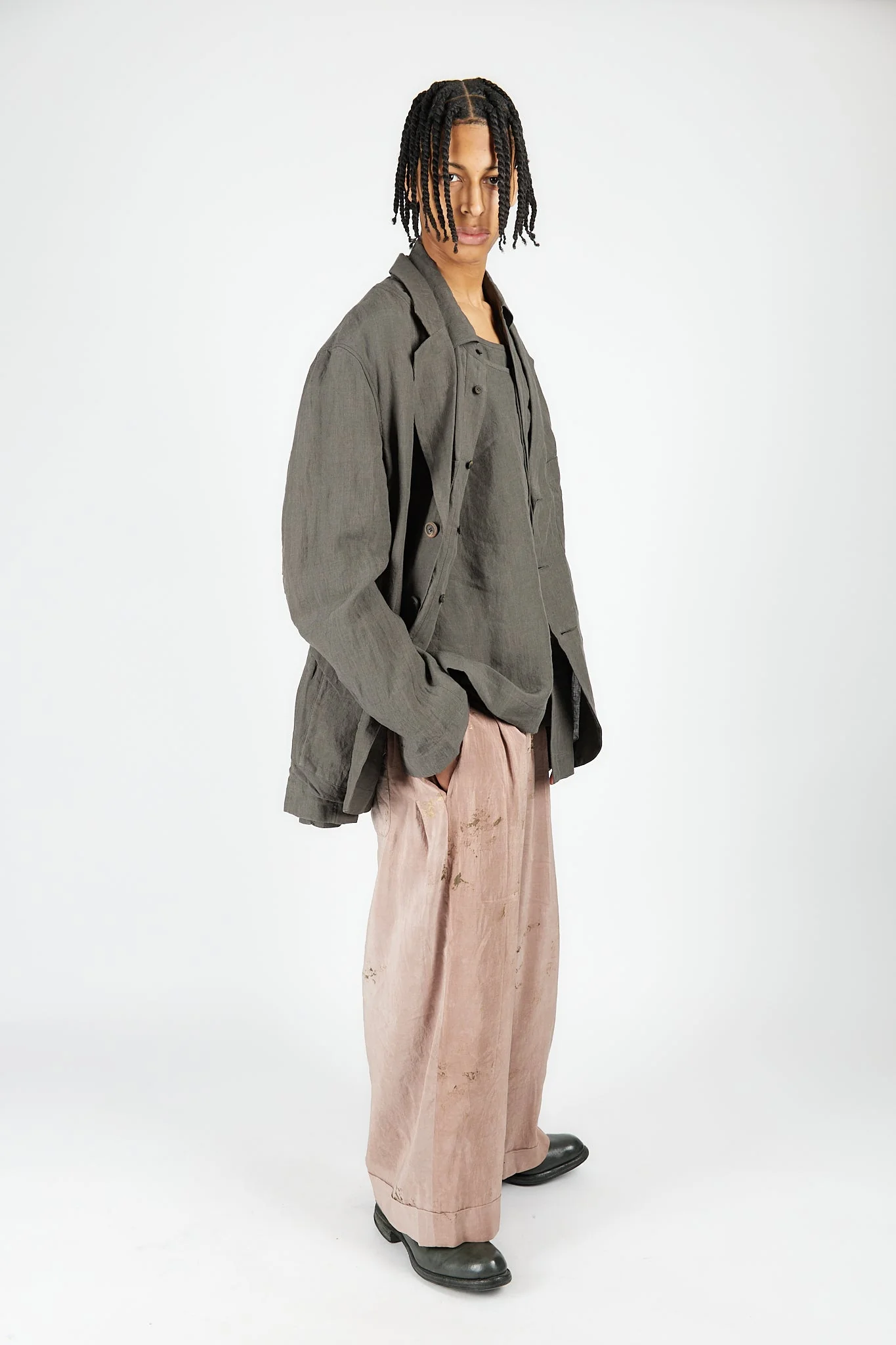 3 Button Long Jacket - Image 6