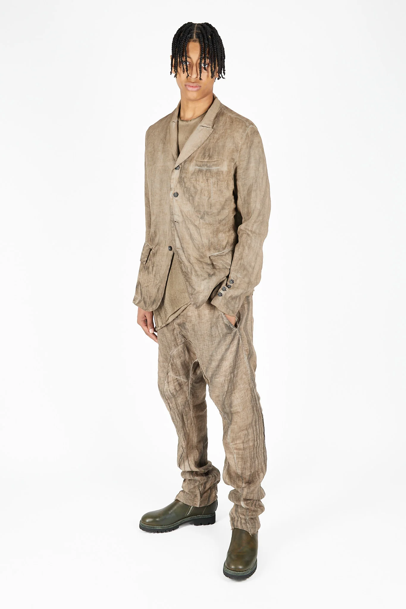 3 Buttons Summer Jacket - Image 2