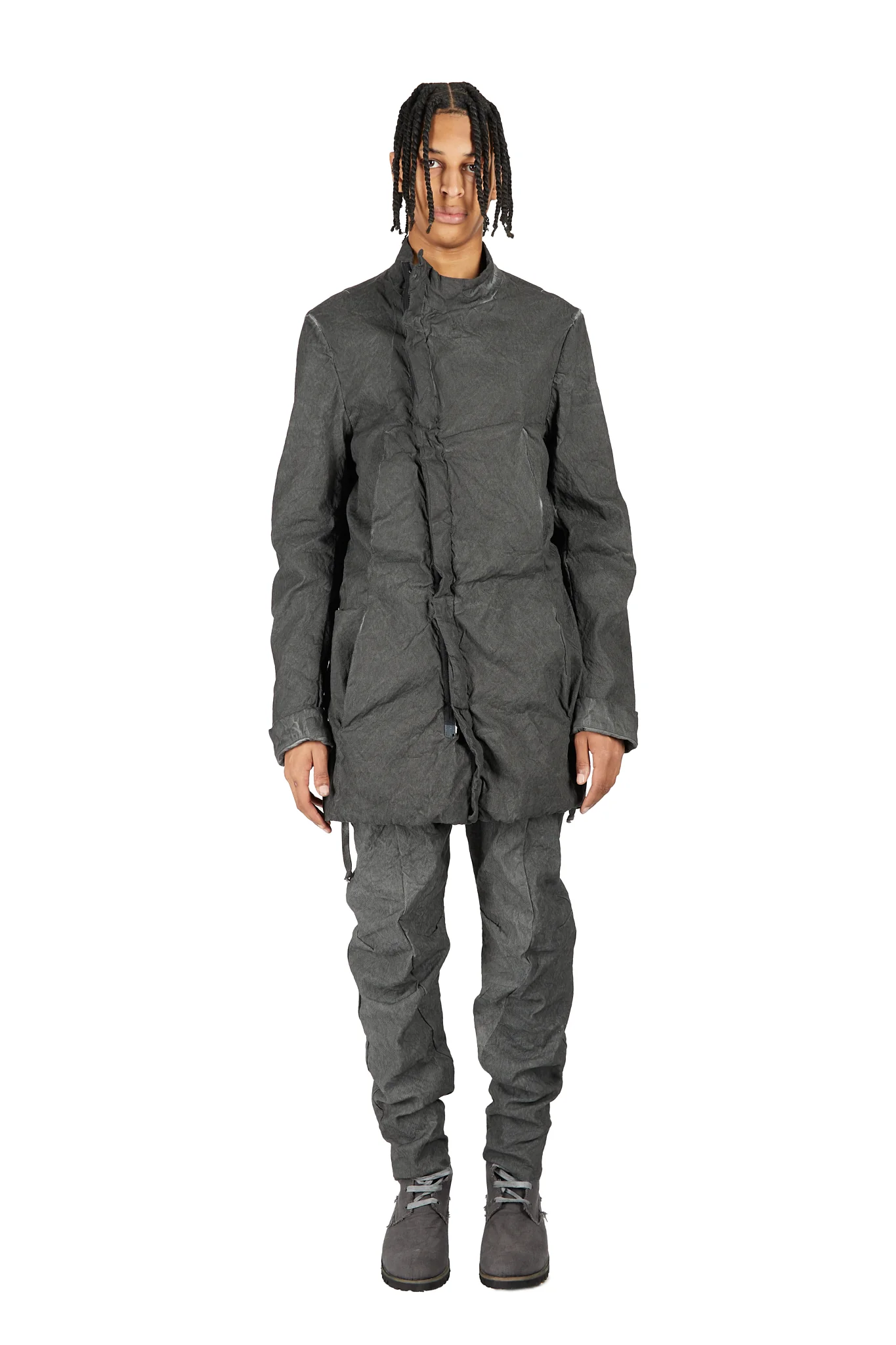 Asymmetric Closure Parka