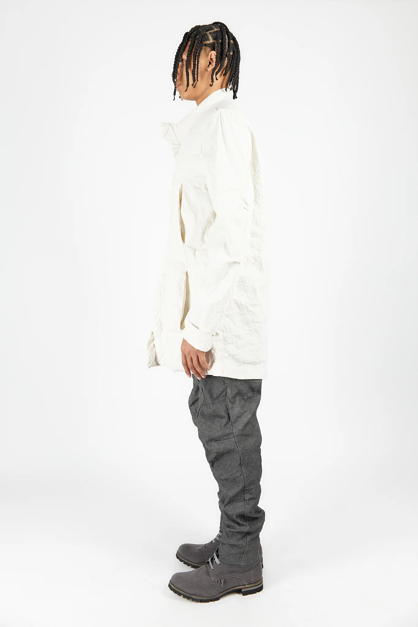 Asymmetric Closure Parka - Image 3