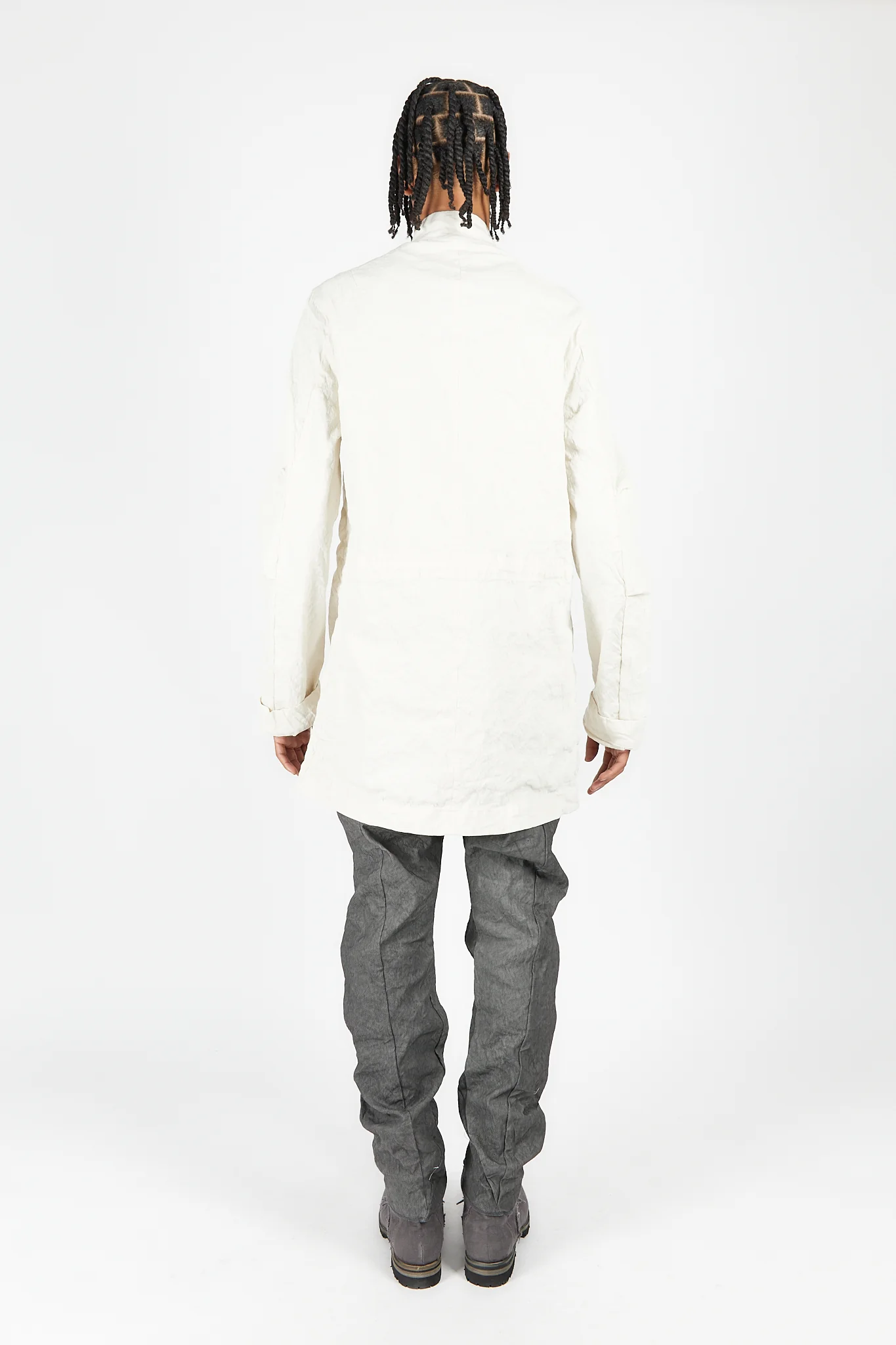 Asymmetric Closure Parka - Image 4