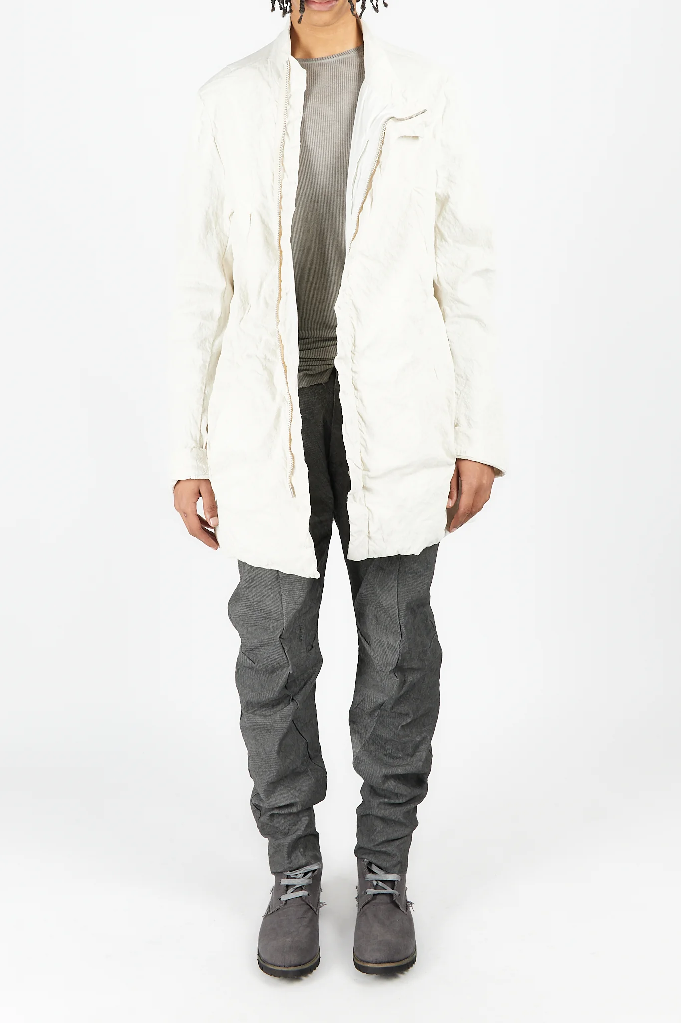 Asymmetric Closure Parka - Image 5