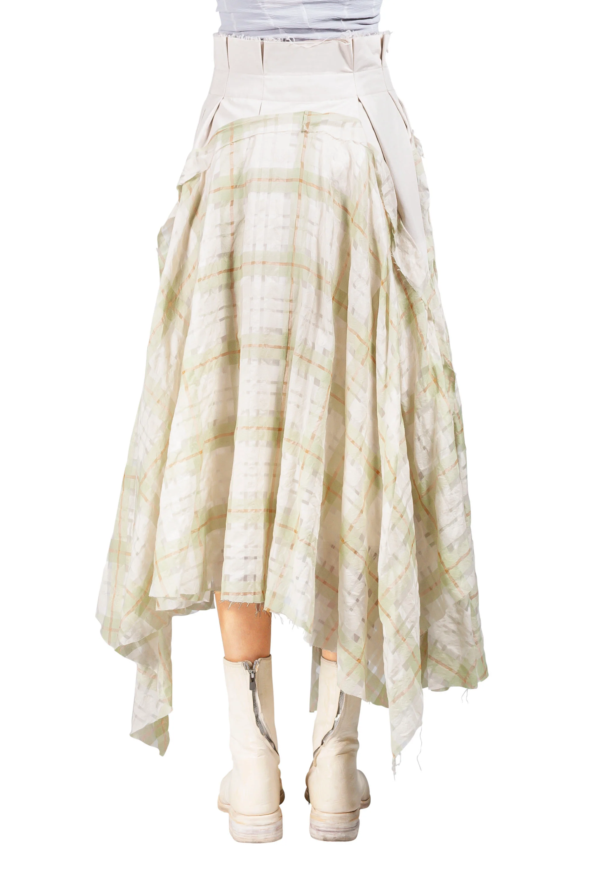 Asymmetric Draped Skirt - Image 4