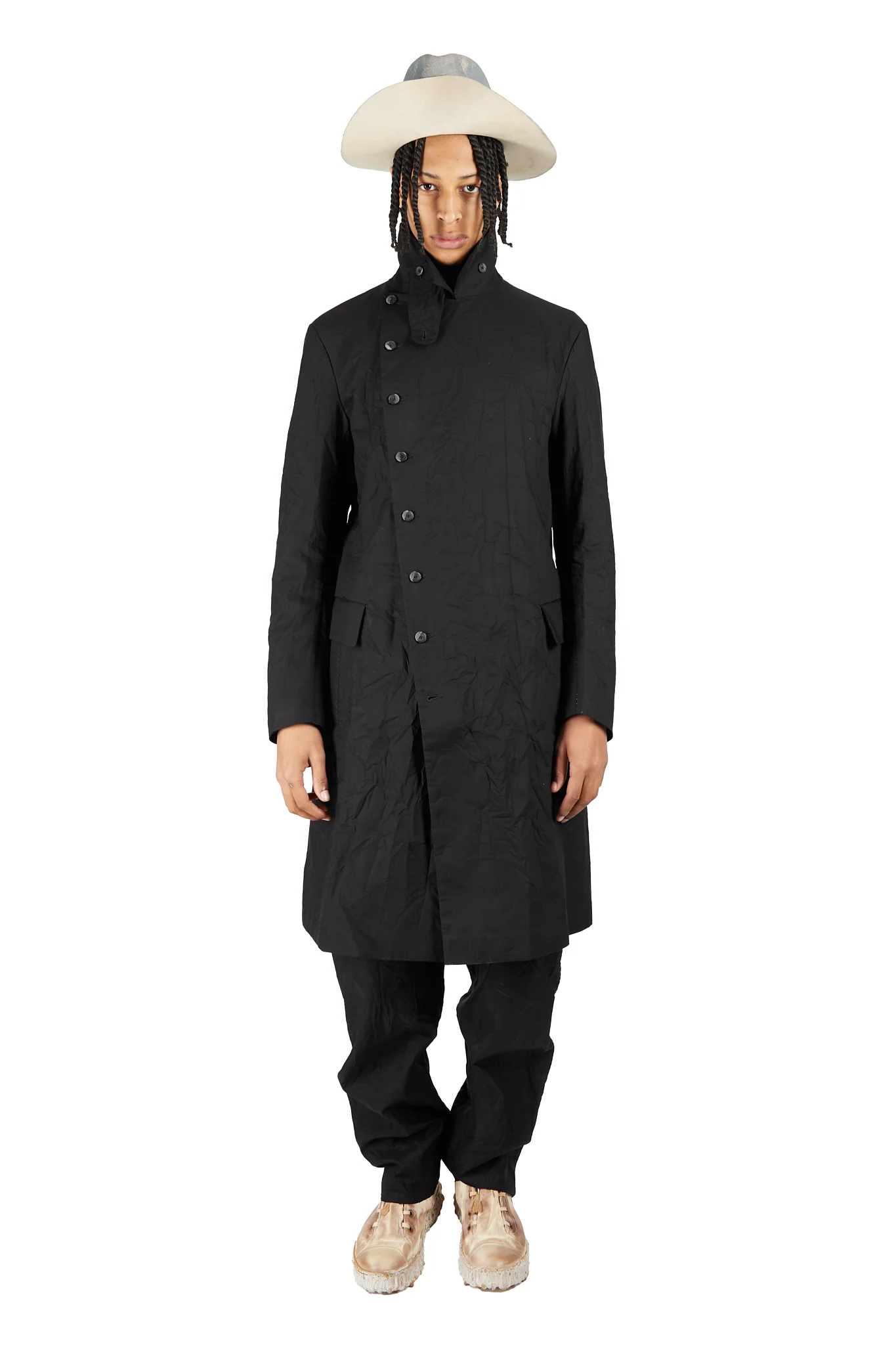 Asymmetric Trench Coat