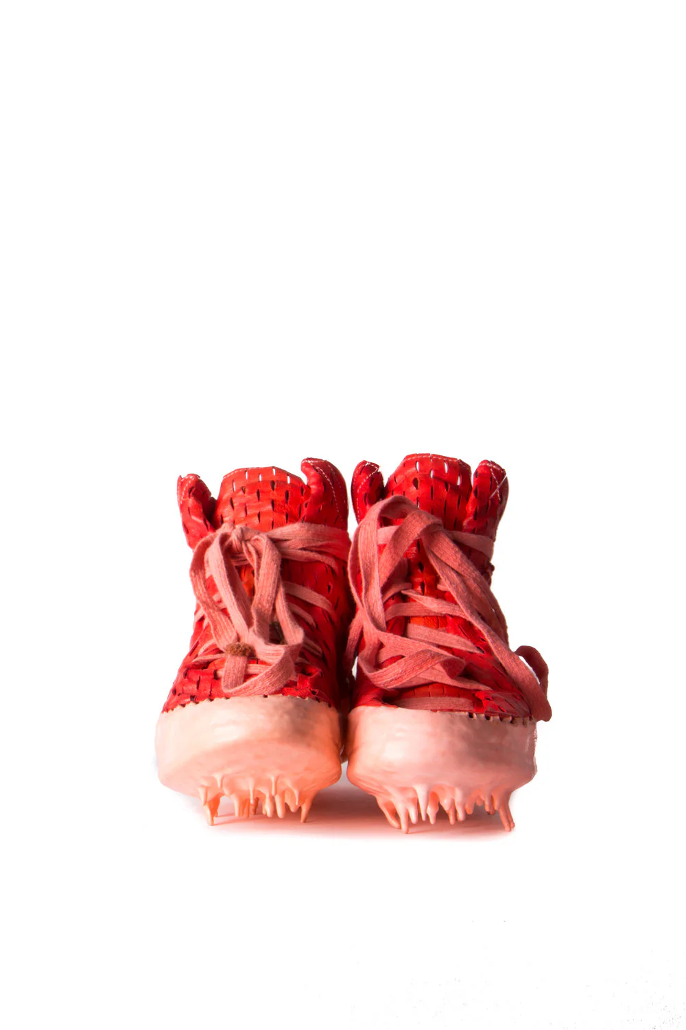 Object Dyed Perforated Drip Rubber Sneaker - Image 2