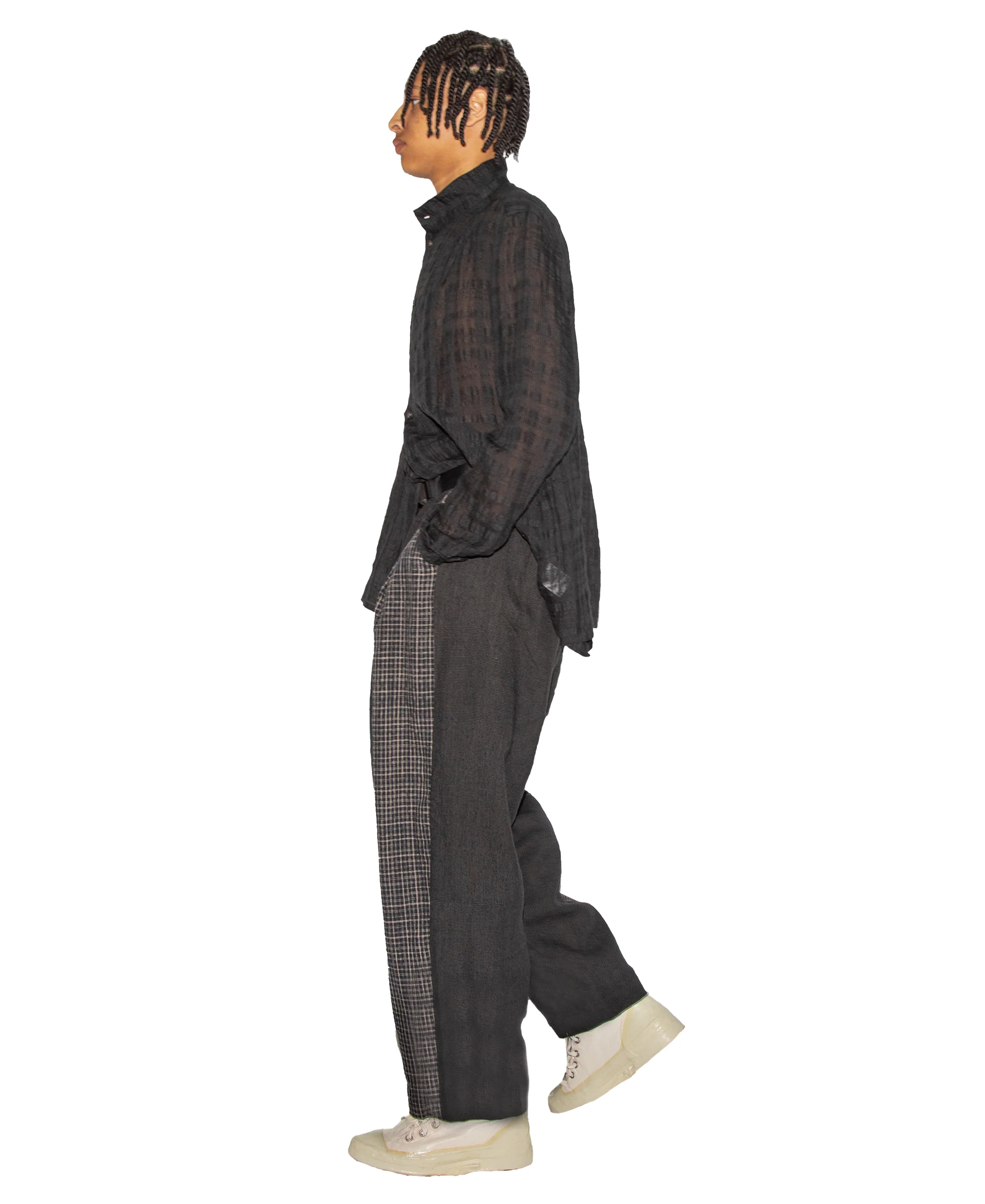Hand Woven and Dyed Harem Trousers - Image 4
