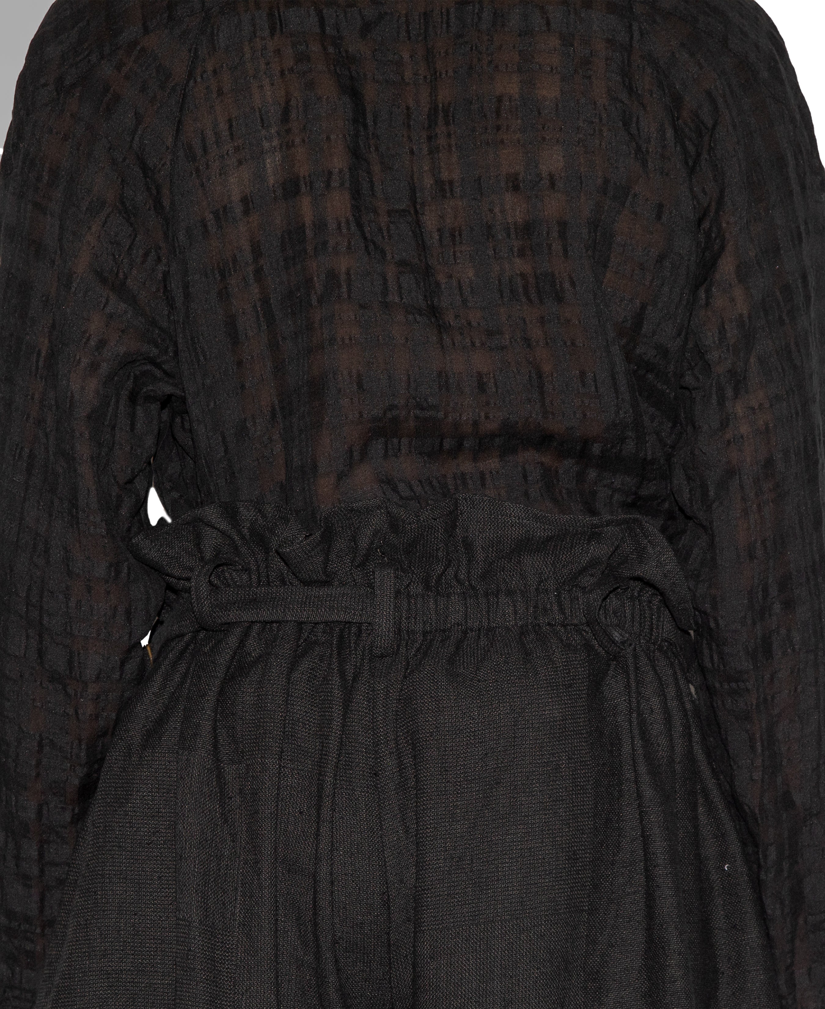 Hand Woven and Dyed Striped Trousers - Image 2