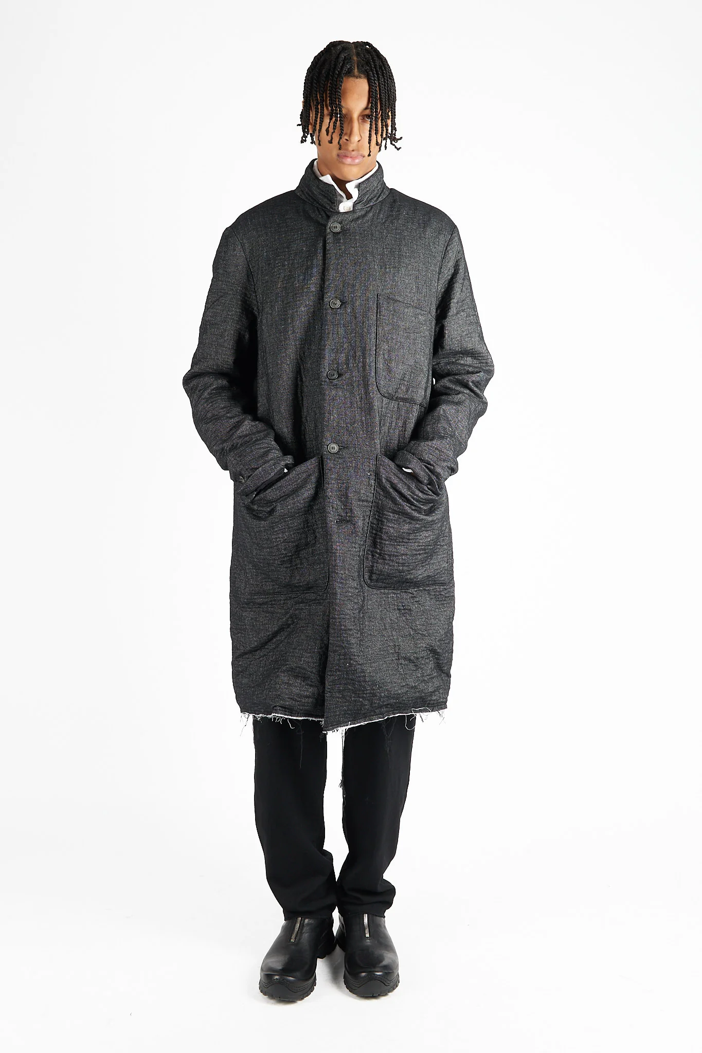 Deconstructed Worker Coat - Image 3