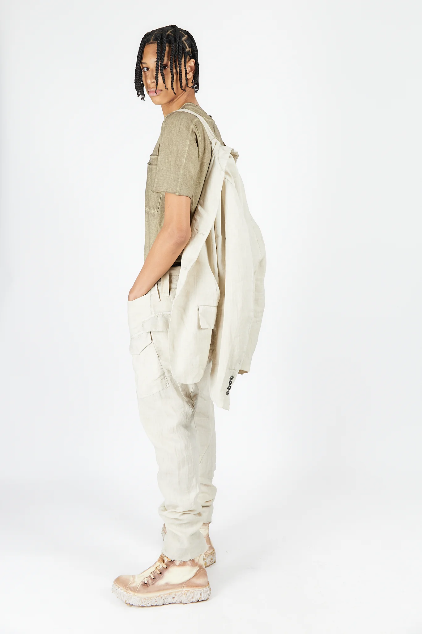 Collarless Jacket - Image 2