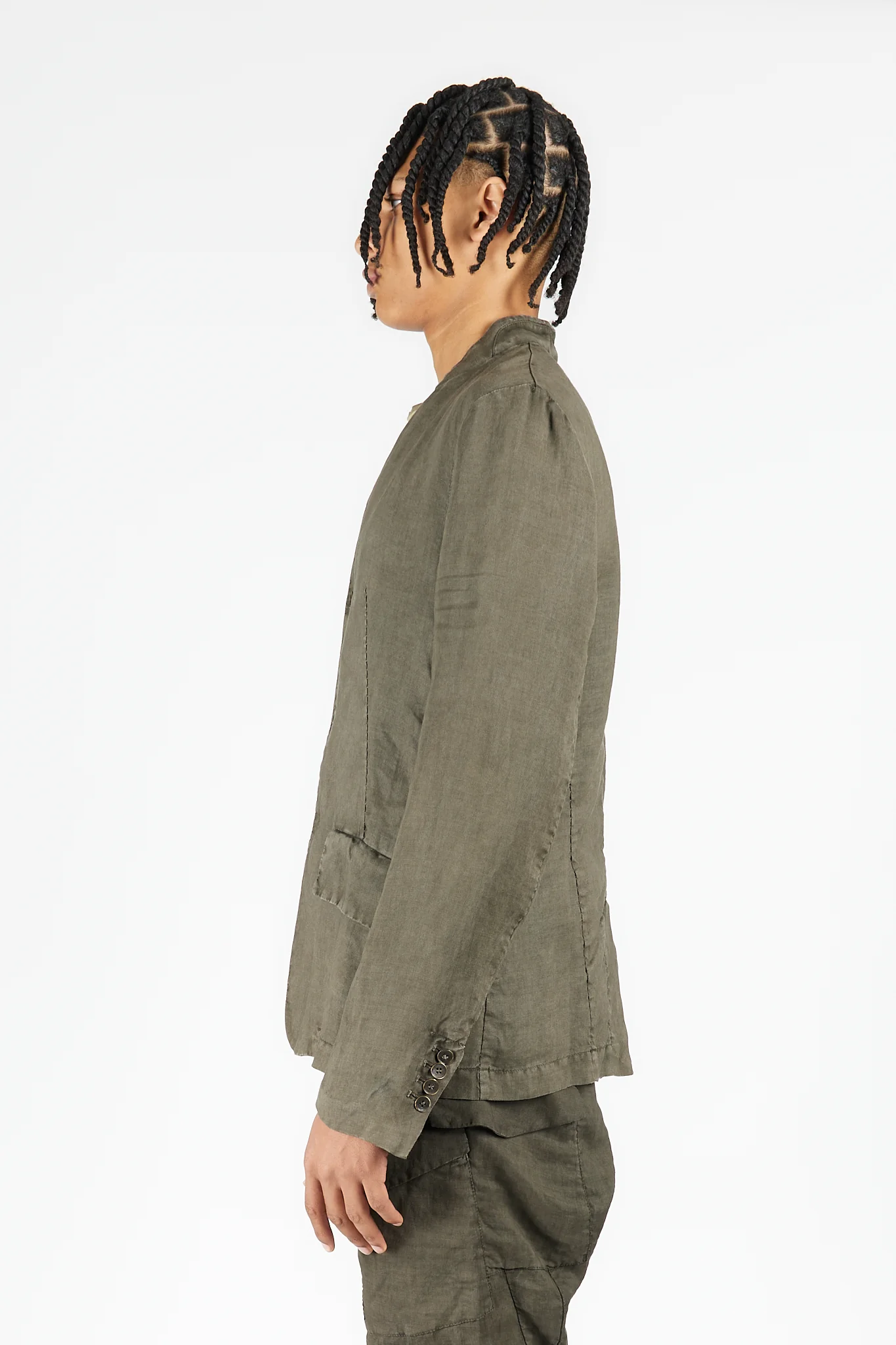 Collarless Jacket - Image 2