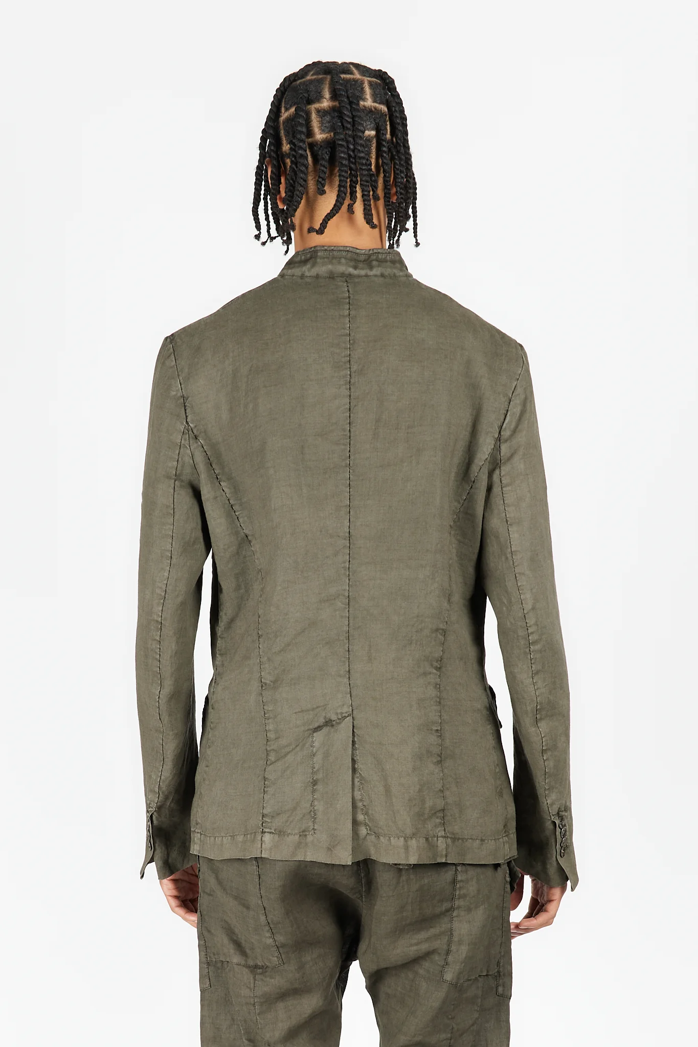 Collarless Jacket - Image 3