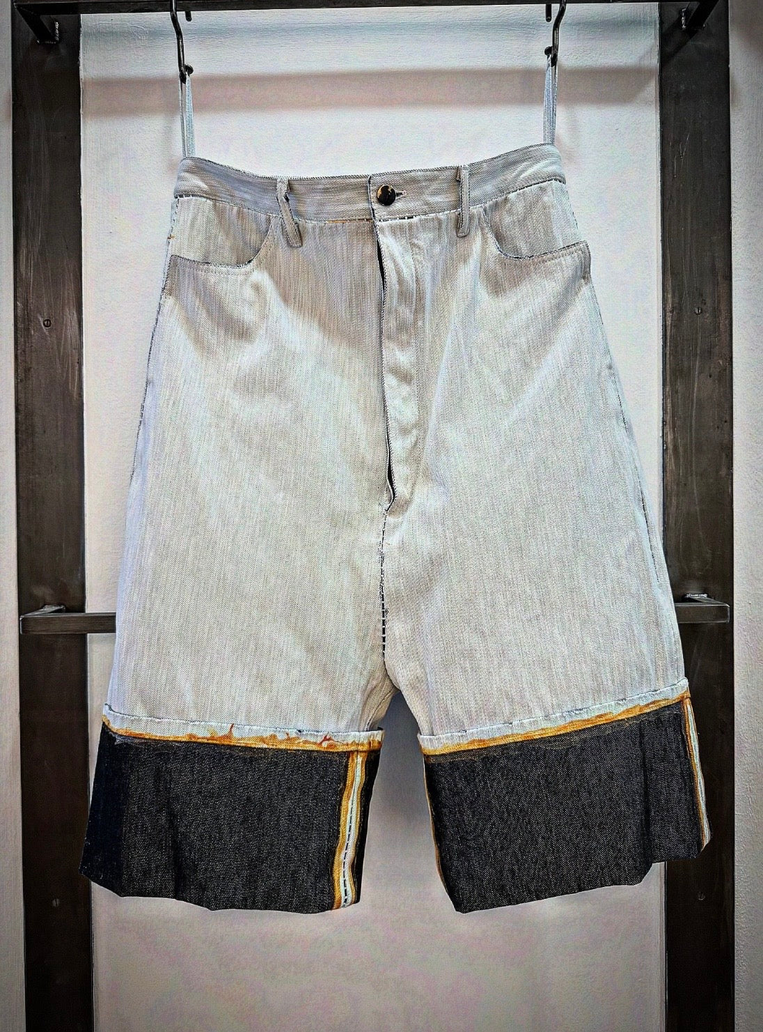 Crop Gloop Denim