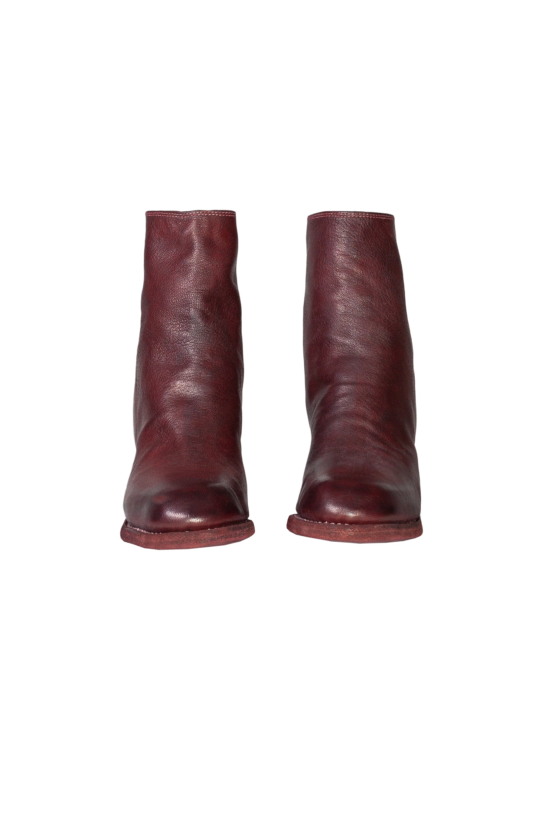 Cuban Heel Lined Back Zip Boot - Image 3