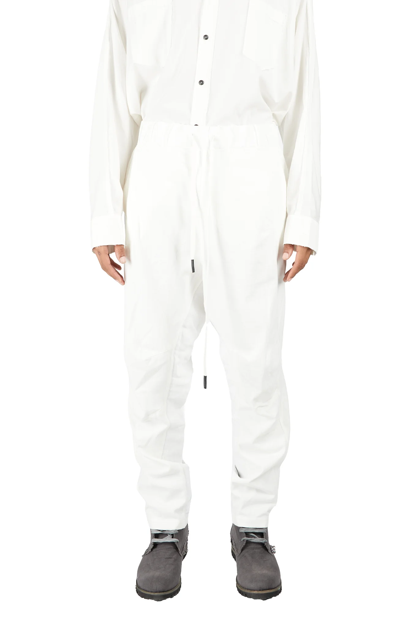 Cuffless Jogging Pants