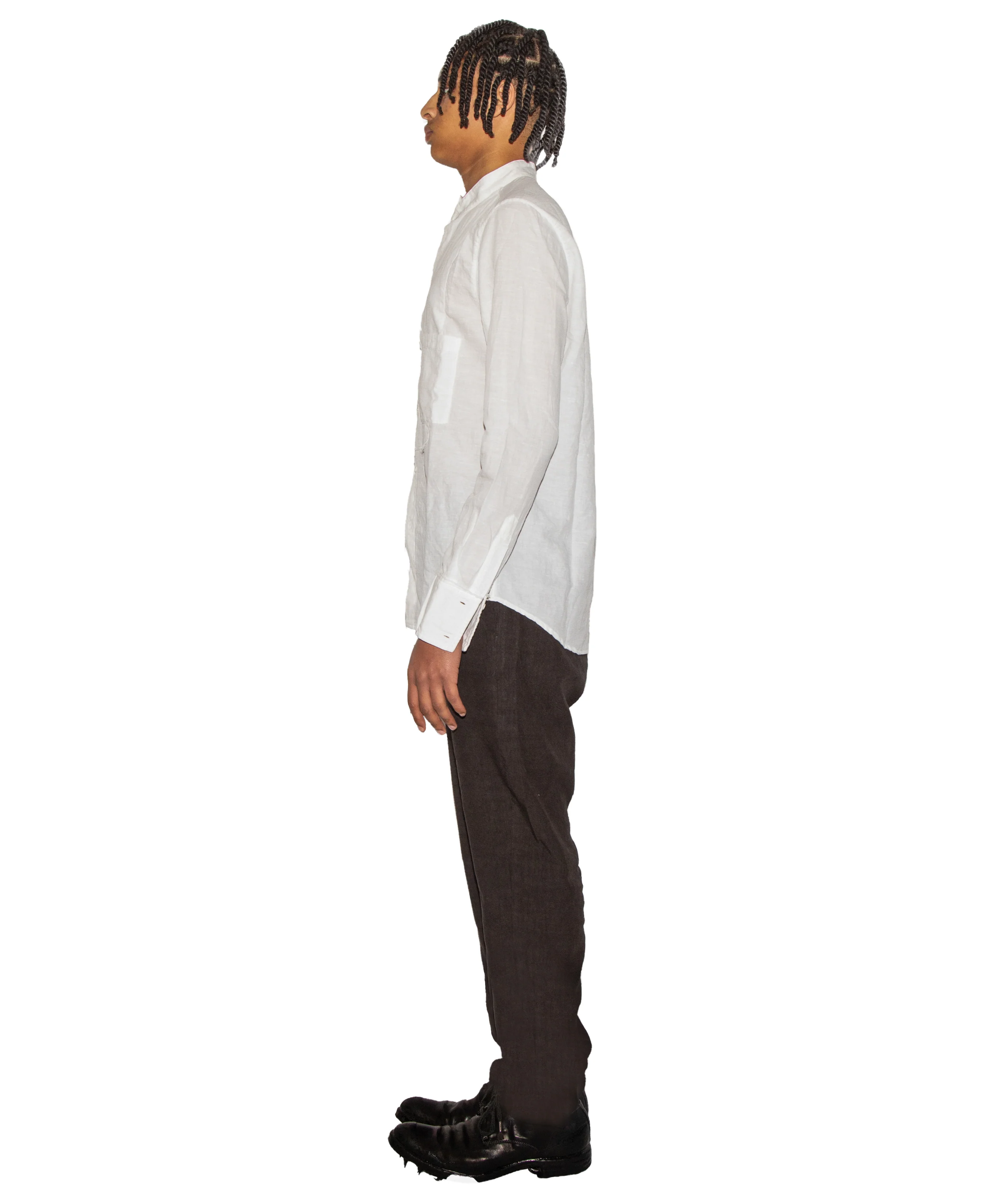 Patch Pocket Bib Shirt - Image 3