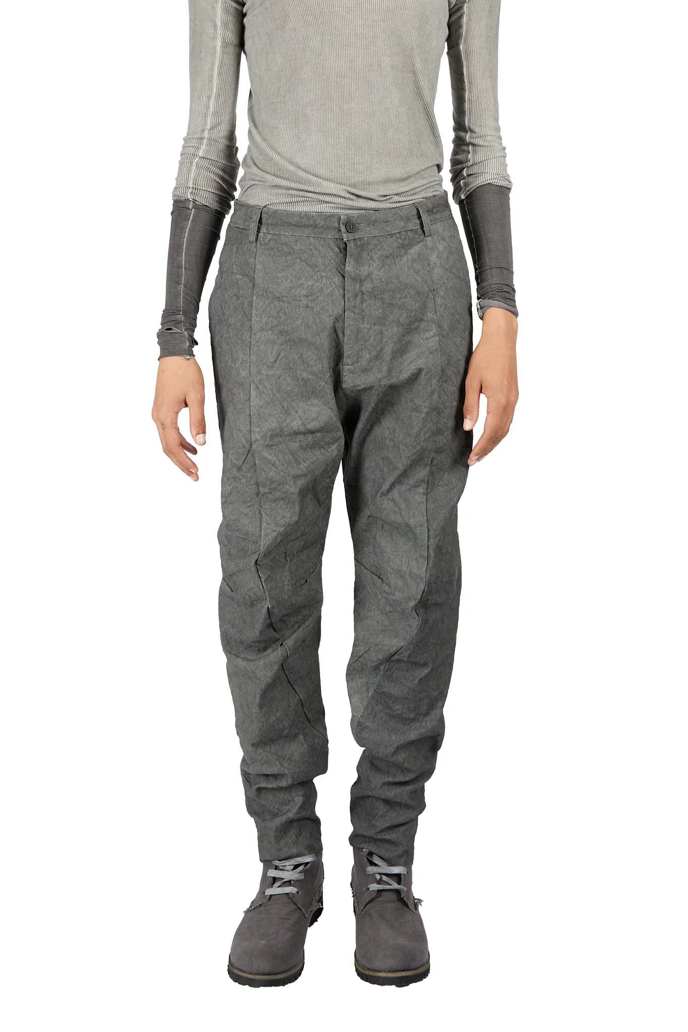 Diagonal Seam Ergonomic Pants