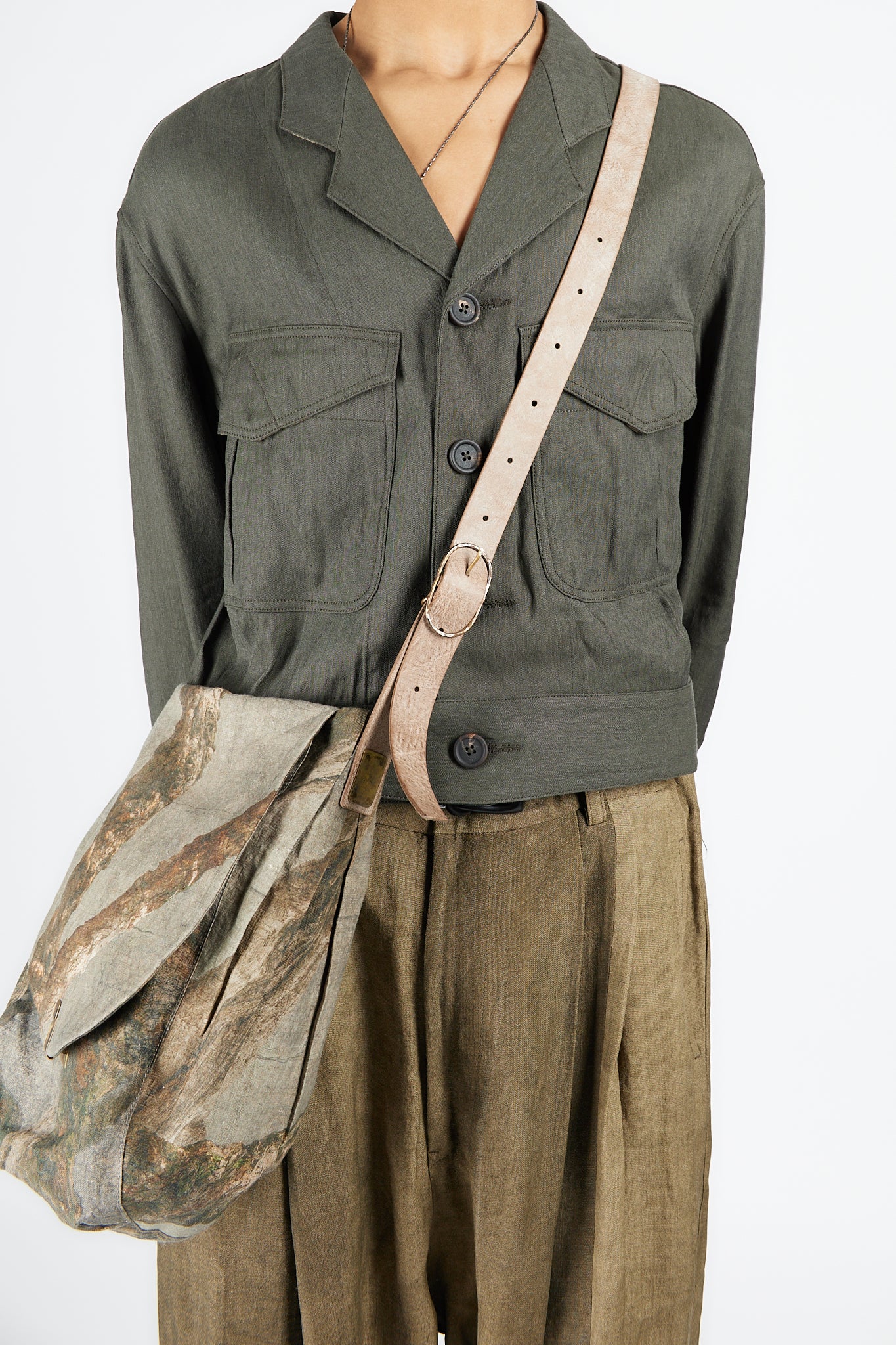 Digital Print Medium Shoulder Bag - Image 3