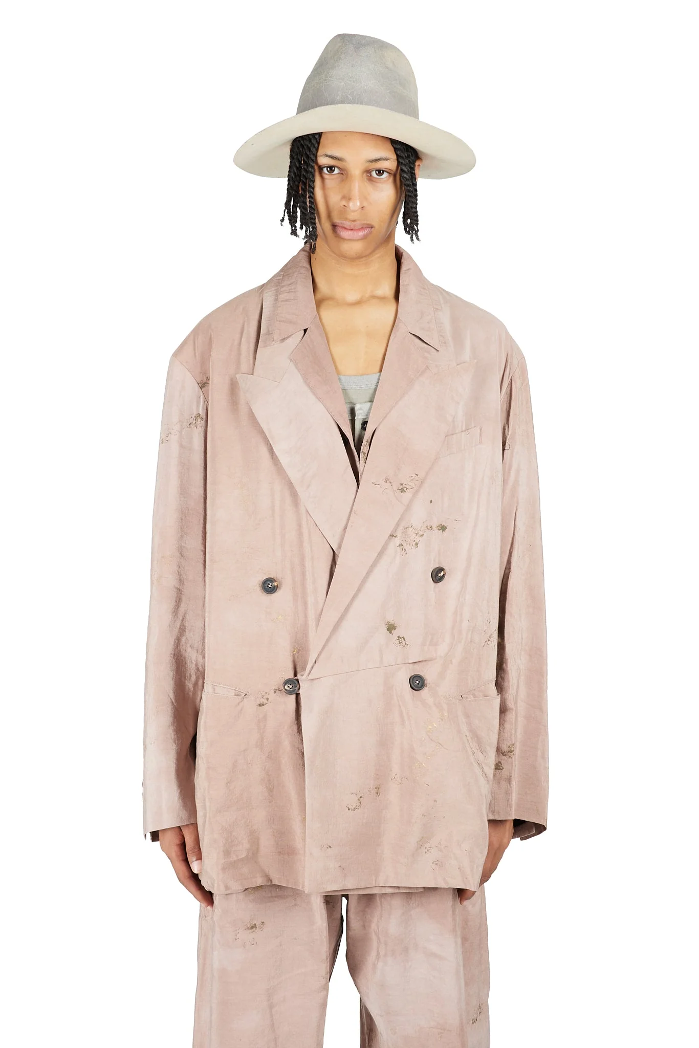 Double Breasted Asymmetric Jacket - Image 5