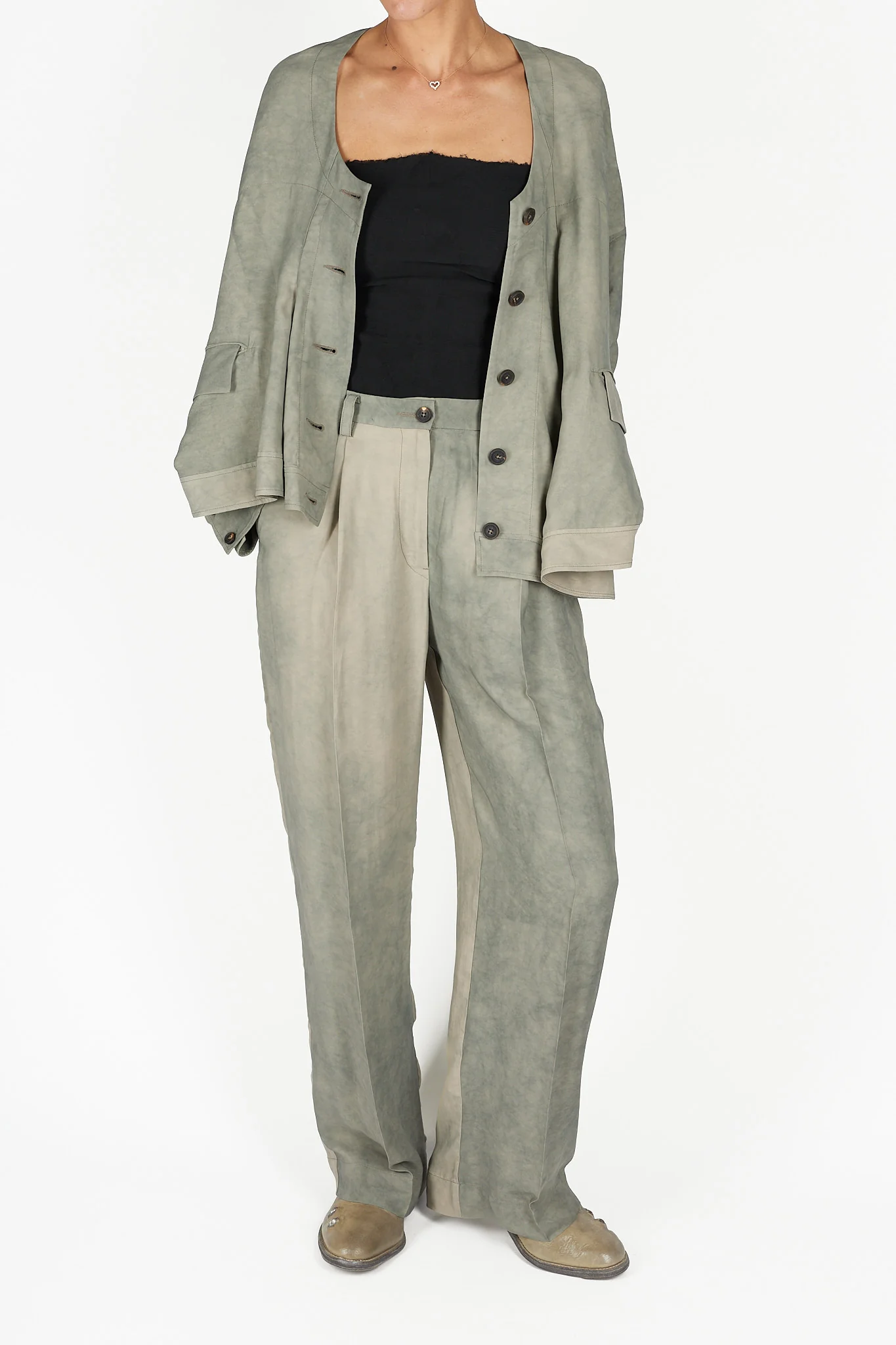 Extra Long Straight Trousers - Image 2