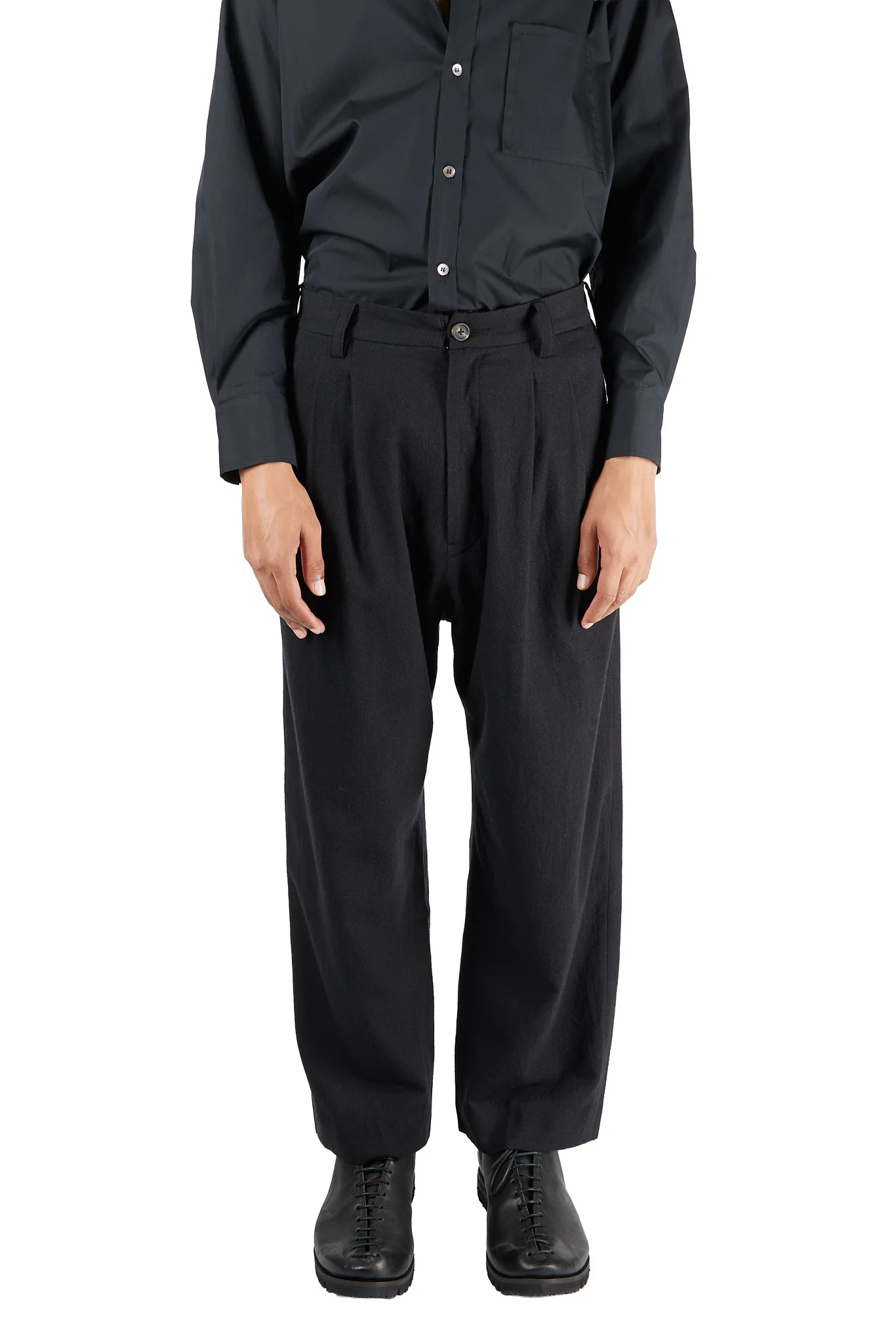 Front-Pleat Trousers - Image 2