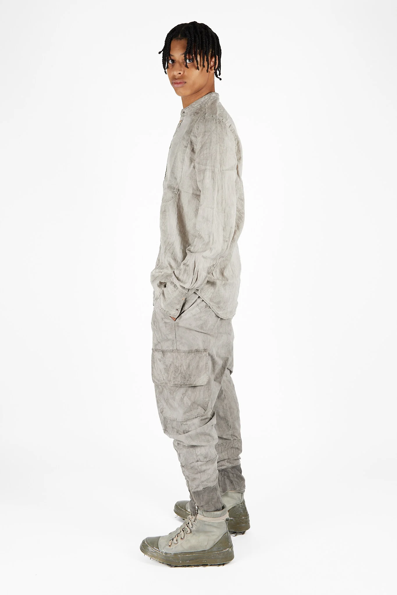 Hand Dyed Cargo Pants - Image 2