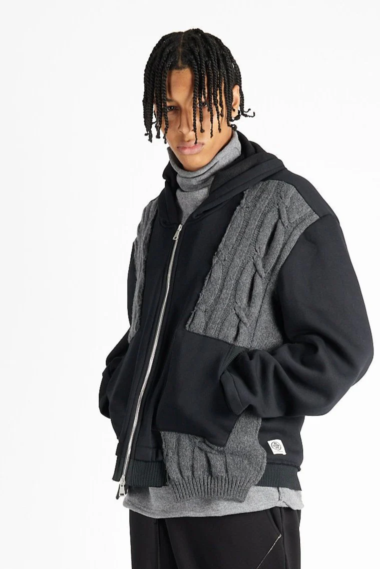 Knit Appliqué Jacket - Image 2