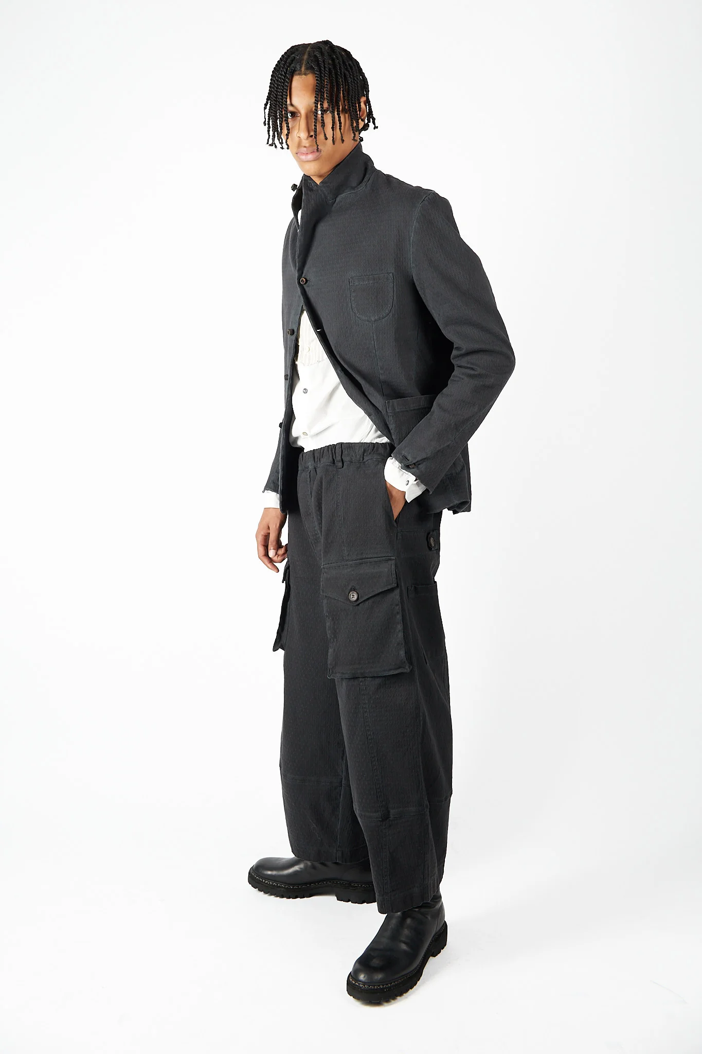 Peak Lapel Jacket - Image 2