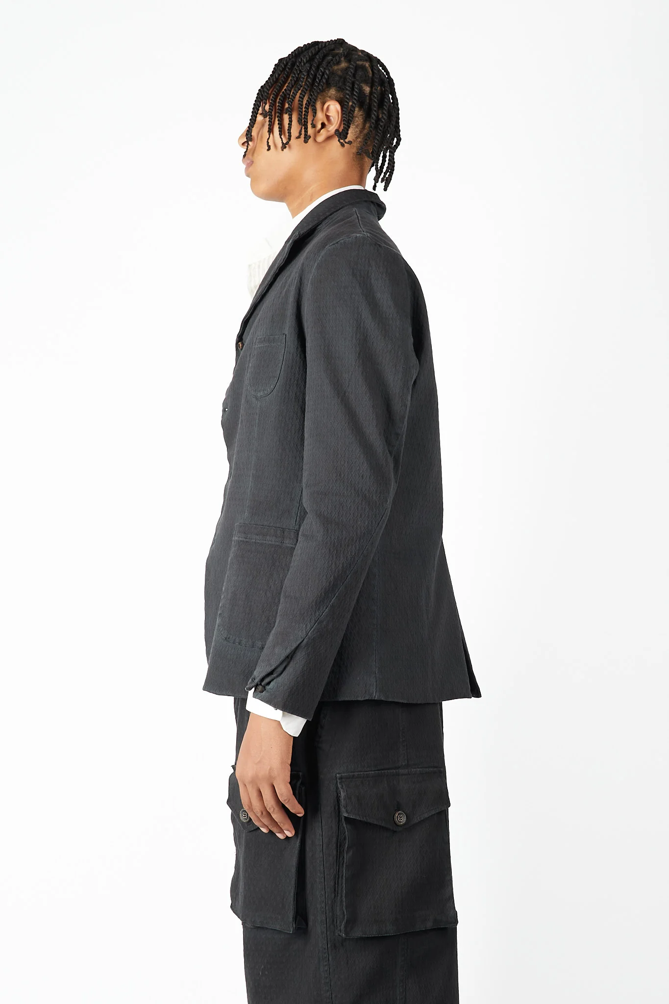 Peak Lapel Jacket - Image 3