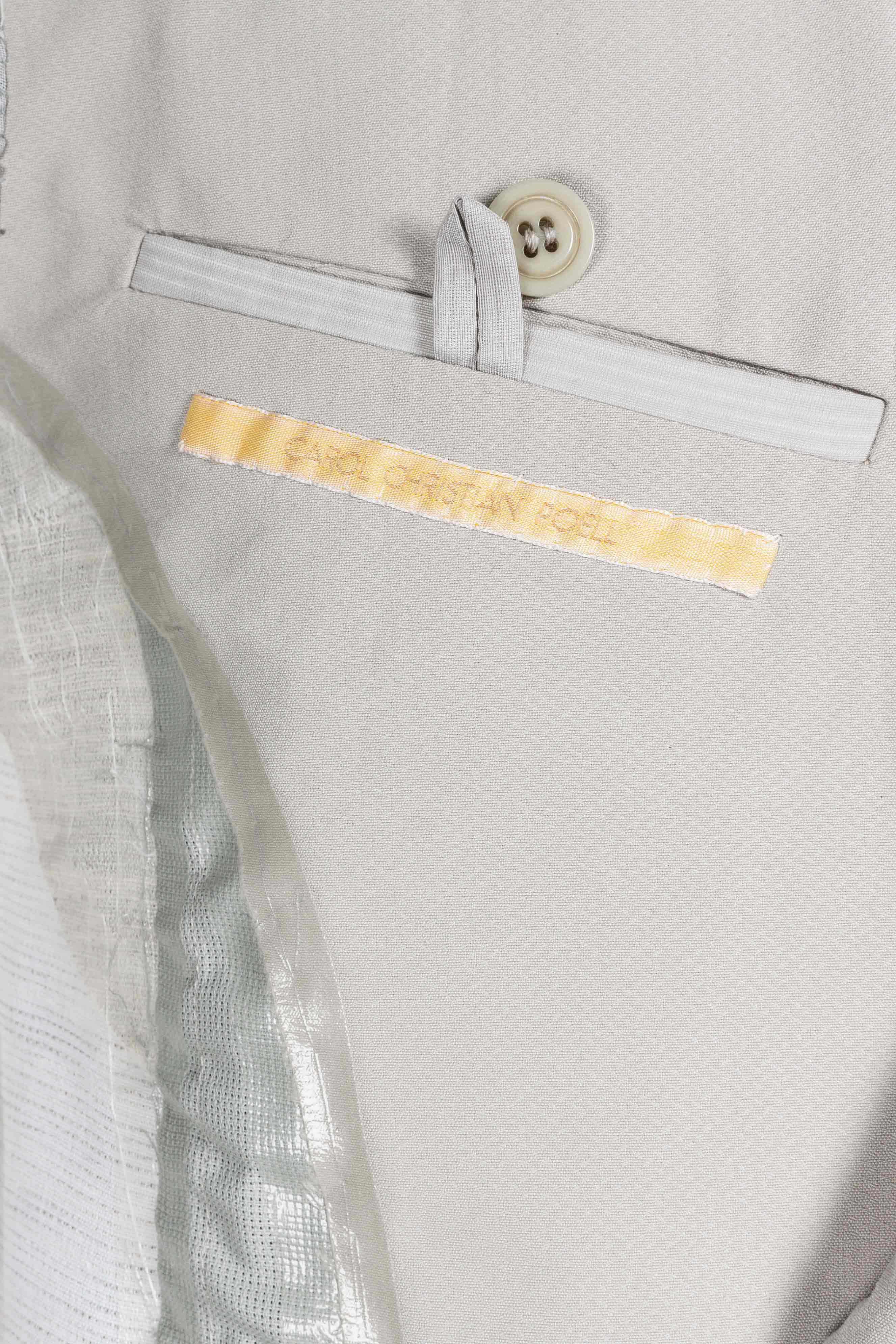 Jacketchute-Lined 2 Button Taped Long Jacket - Image 5