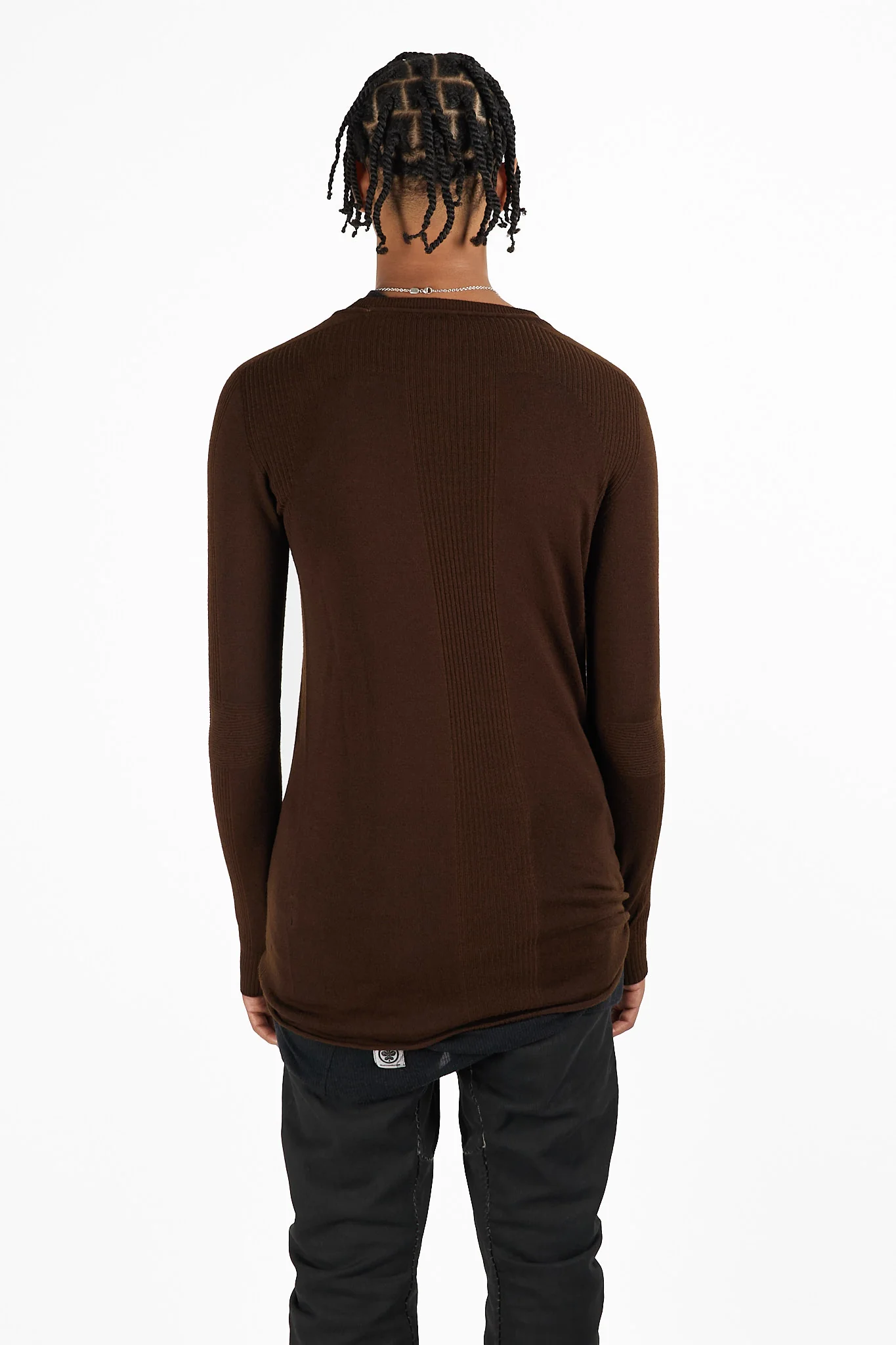Ribbed Crew Neck Knit - Image 4