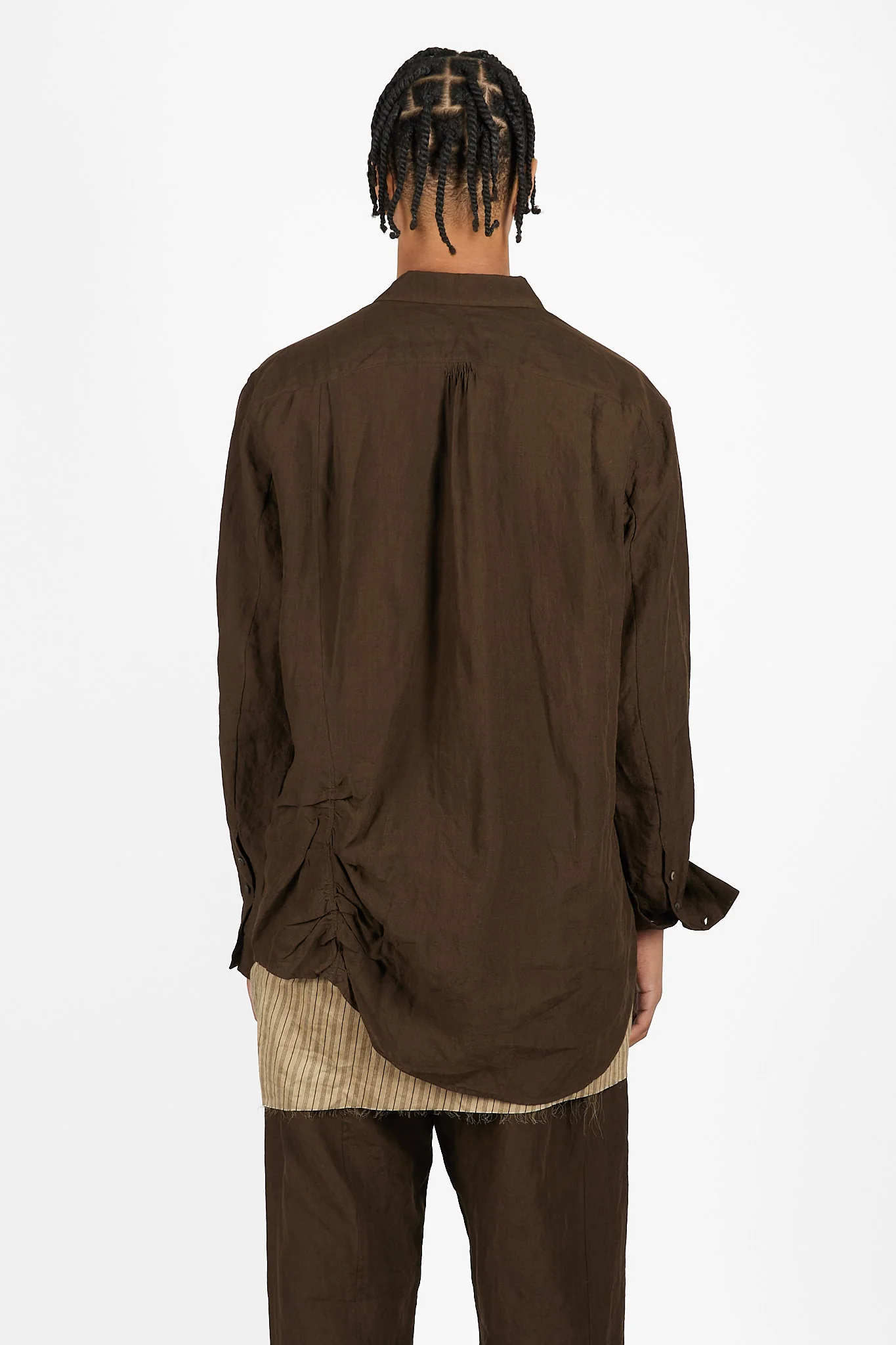 Layered Wrinkled Effect Shirt - Image 3