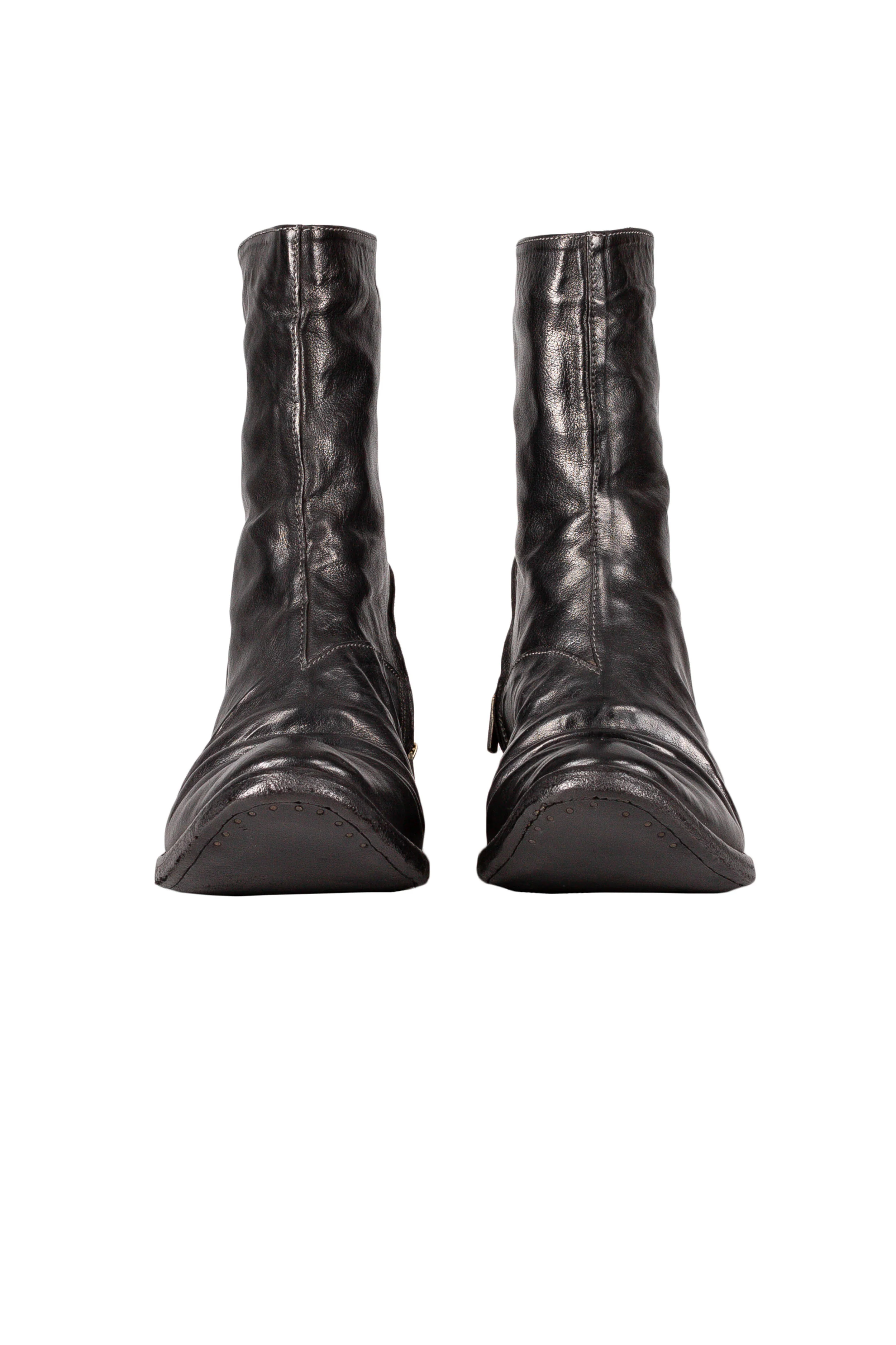 Object Dyed Lined Diagonal Zip Goodyear Boot - Image 3