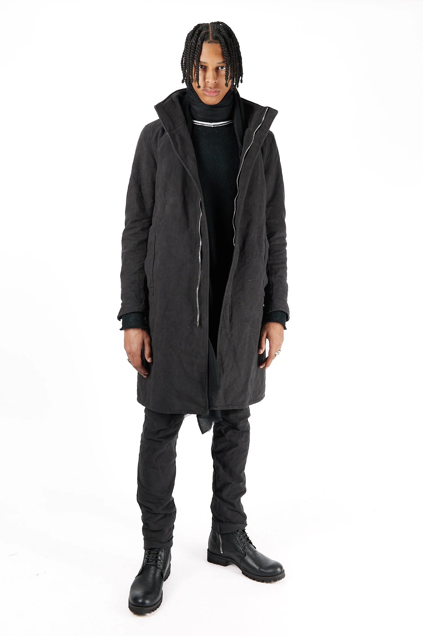Long Moleskin Parka - Image 2