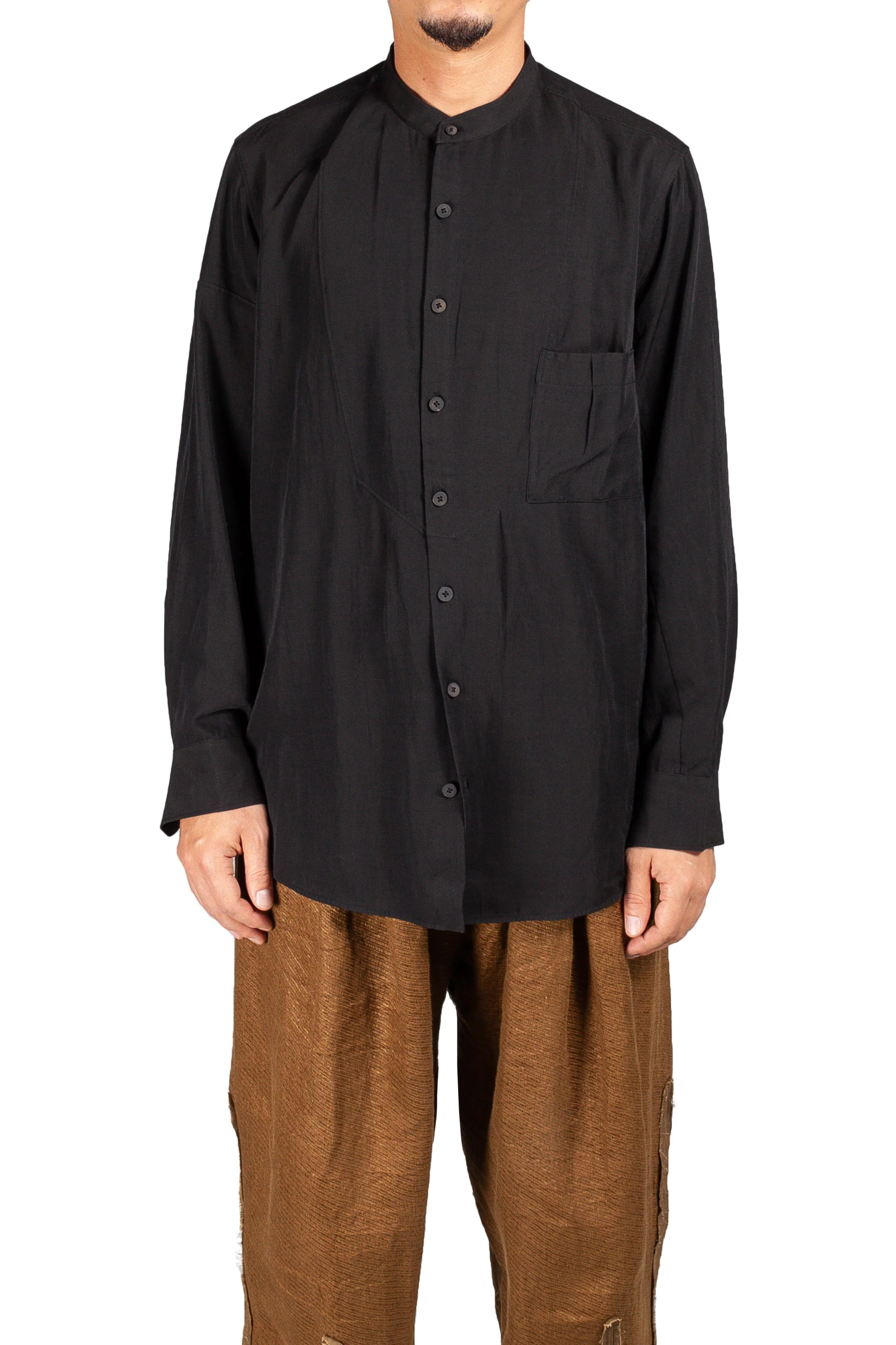 Mandarin Collar Shirt