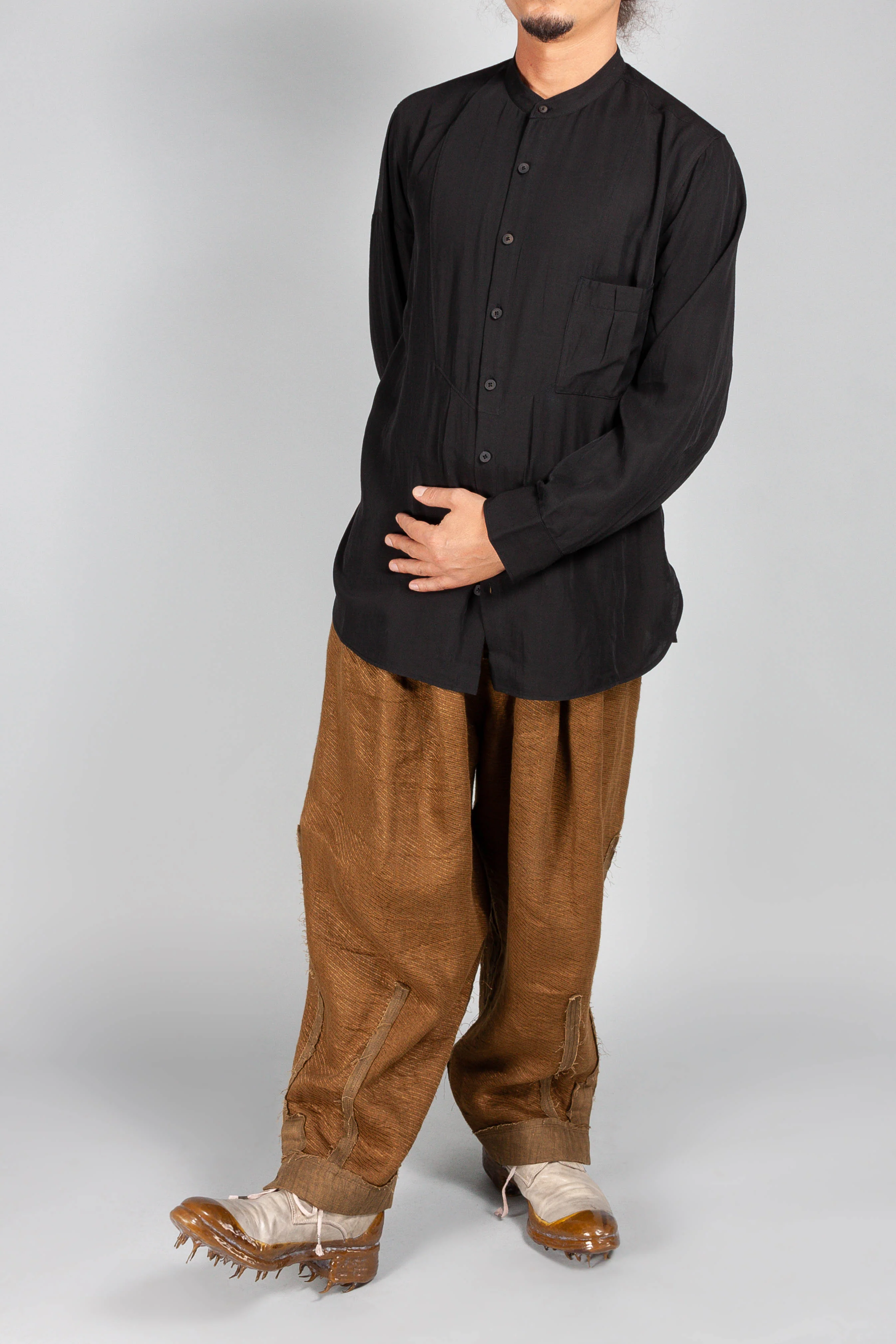 Mandarin Collar Shirt - Image 2