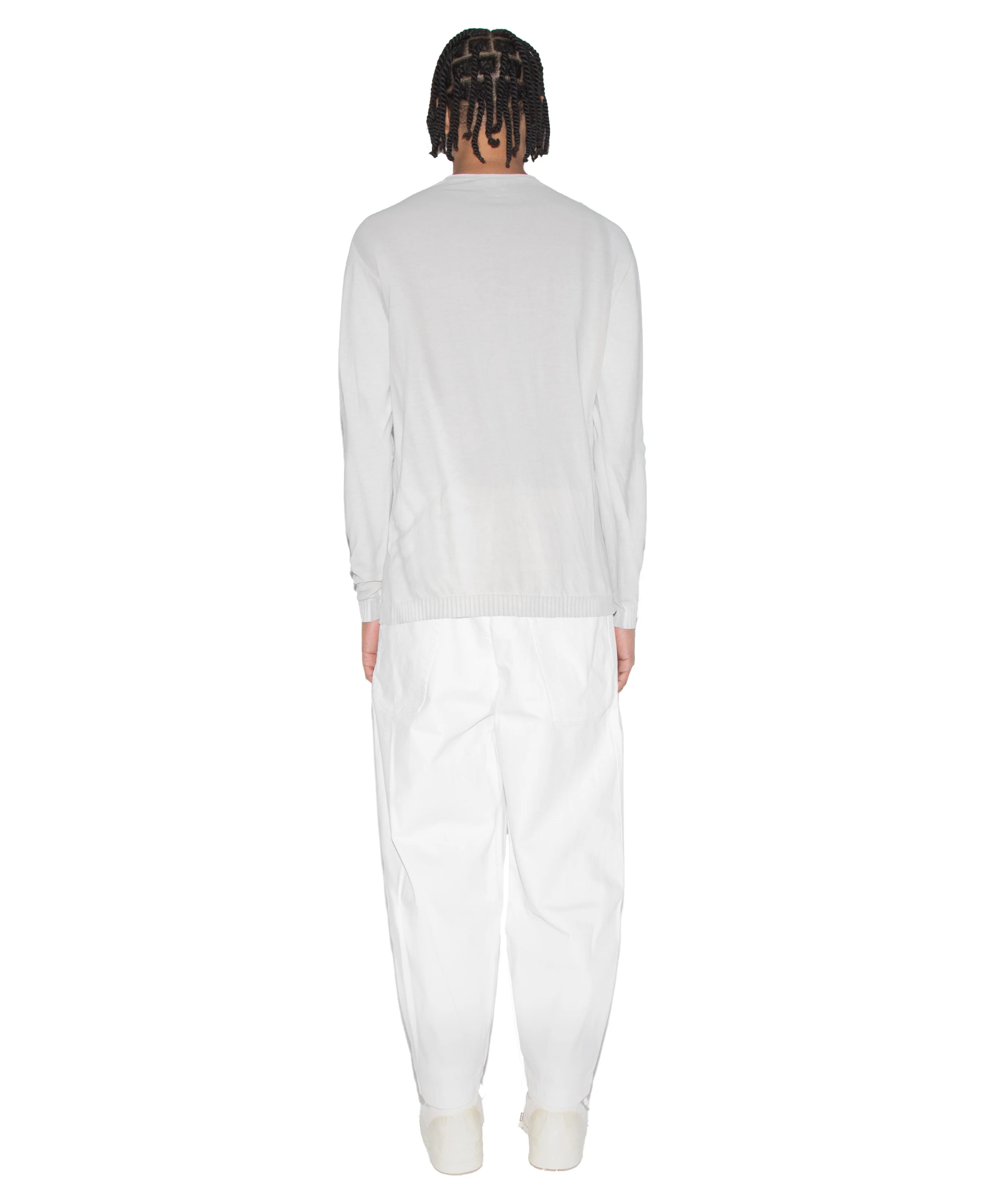 Lightweight Cotton Knit Sweater - Image 5