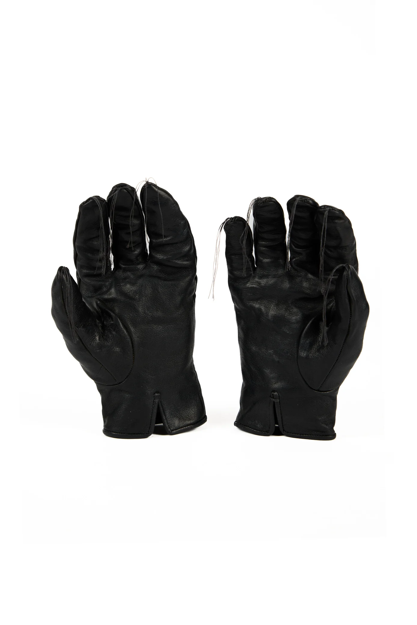 Object Dyed Disparate Leather Gloves - Image 4