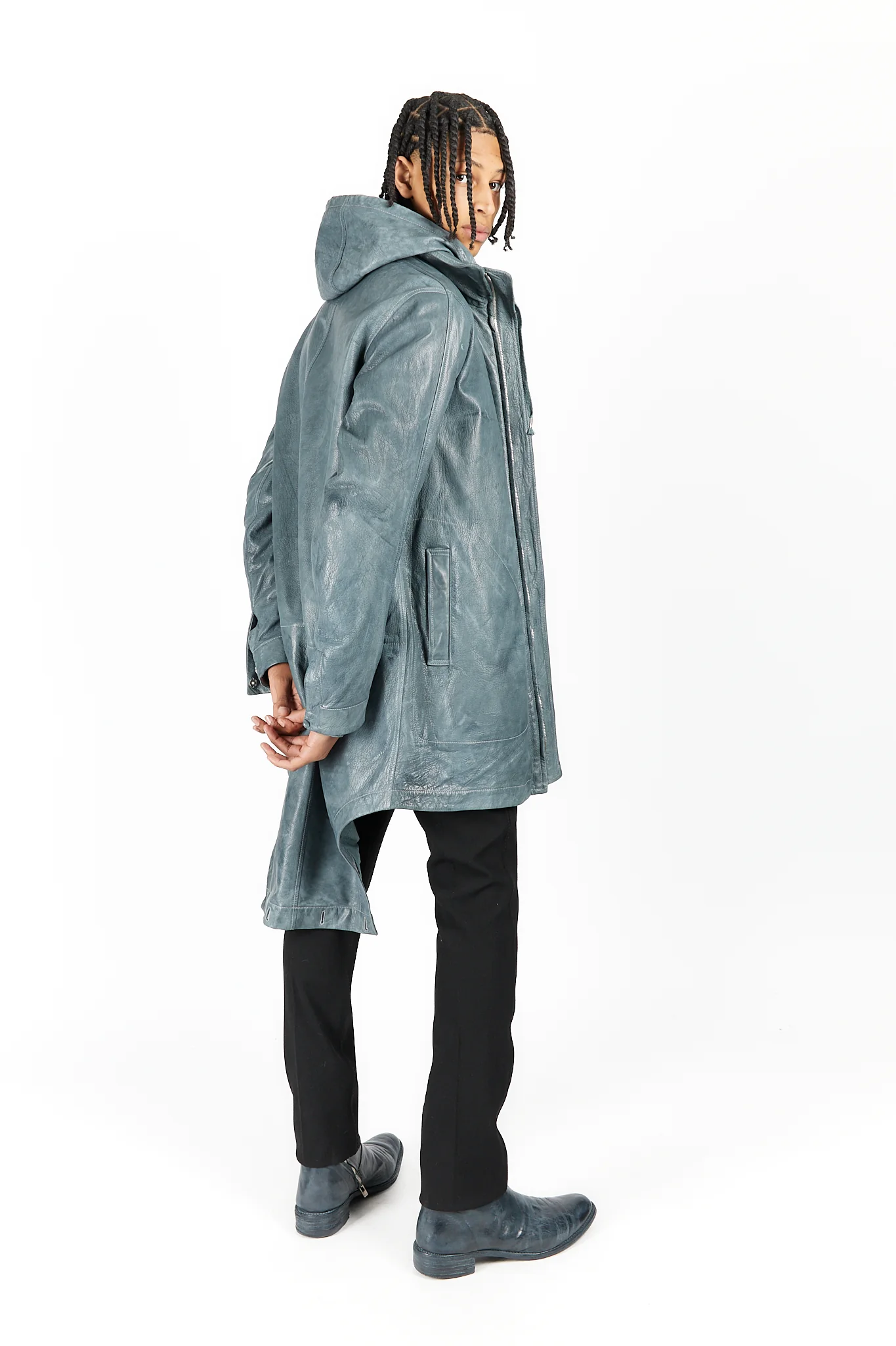 Object Dyed Double Length Lined Parka - Image 2