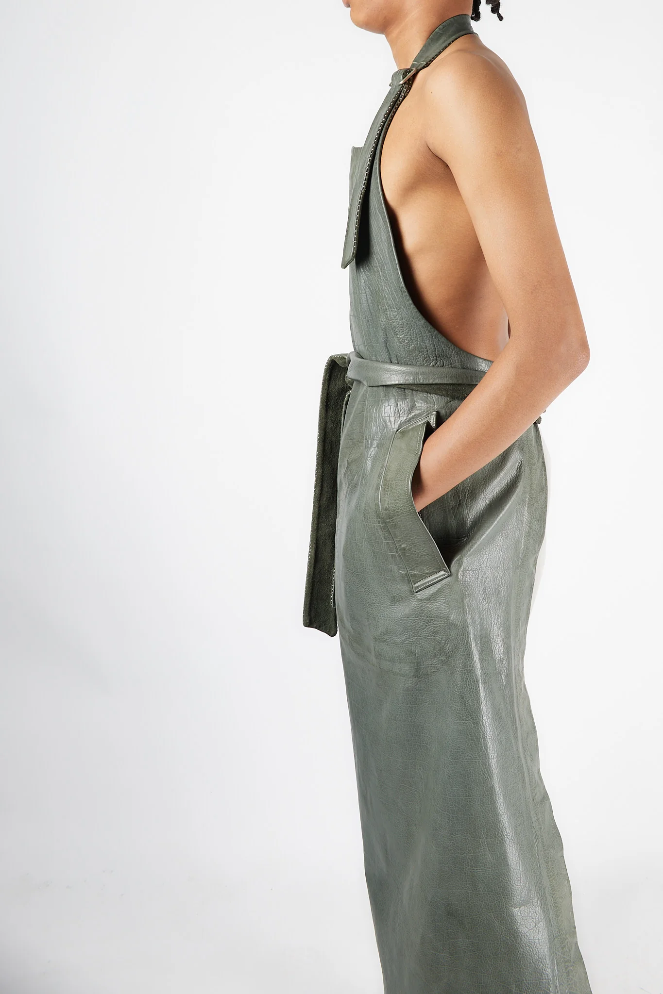 Object Dyed Halter Bison Short Version - Image 3