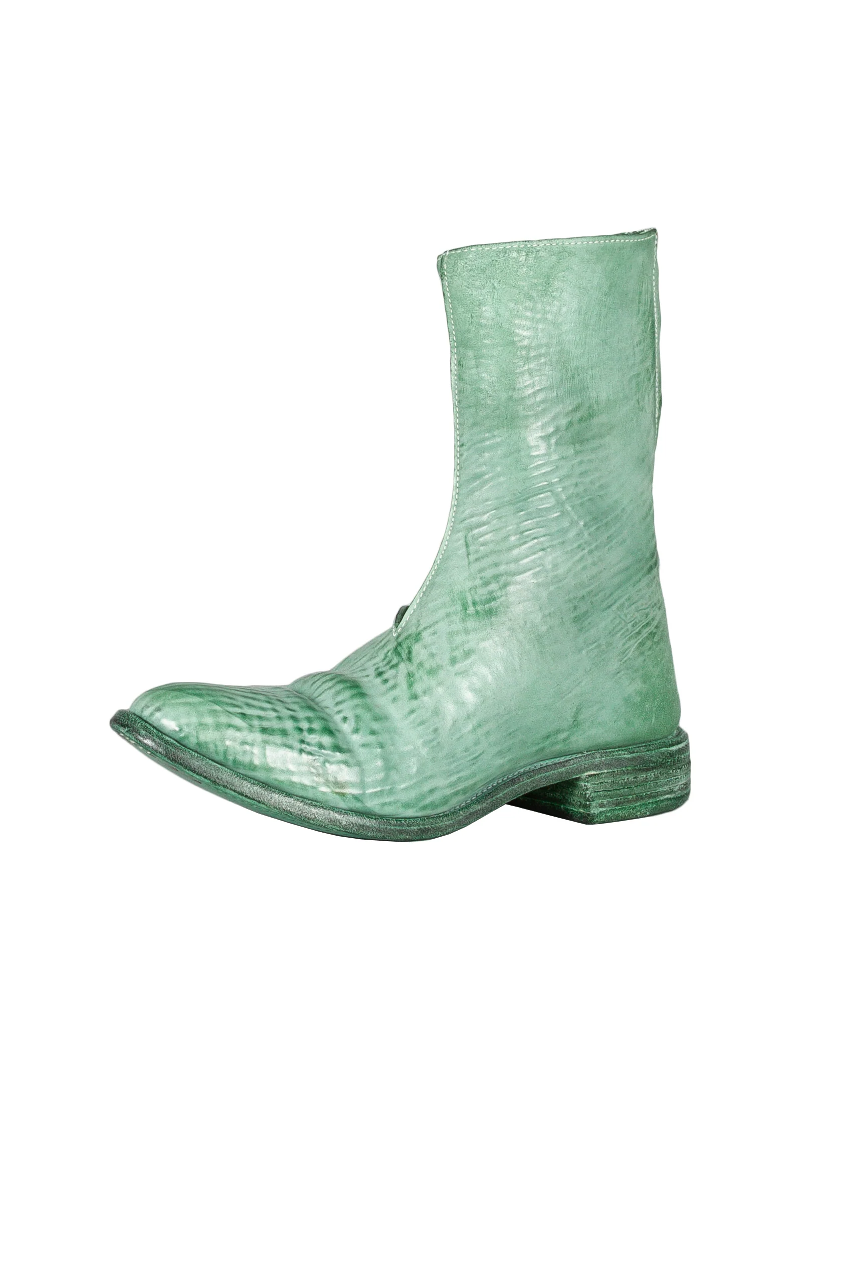 Object Dyed Lined Diagonal Zip Goodyear Boot - Image 3