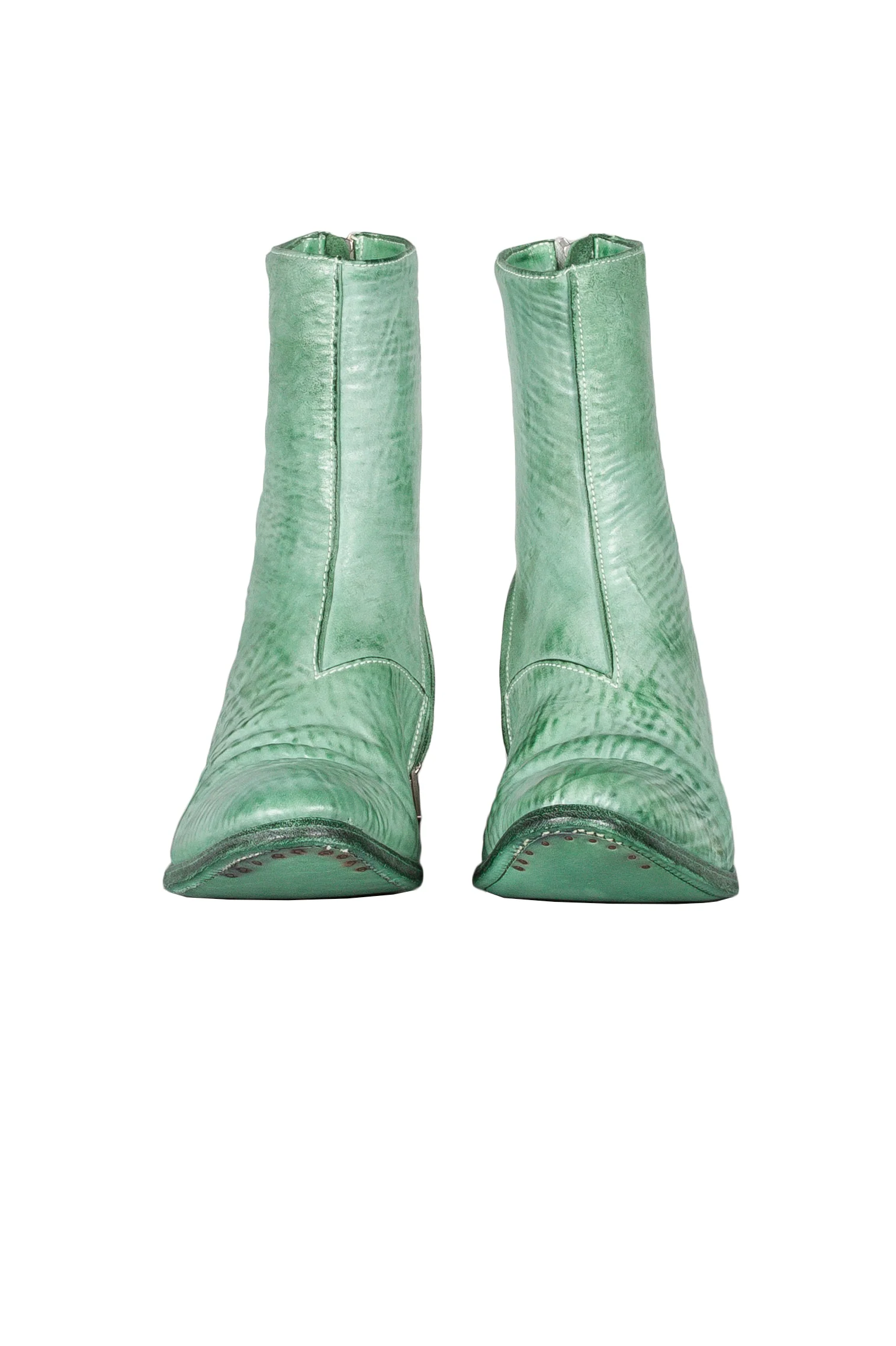 Object Dyed Lined Diagonal Zip Goodyear Boot - Image 4