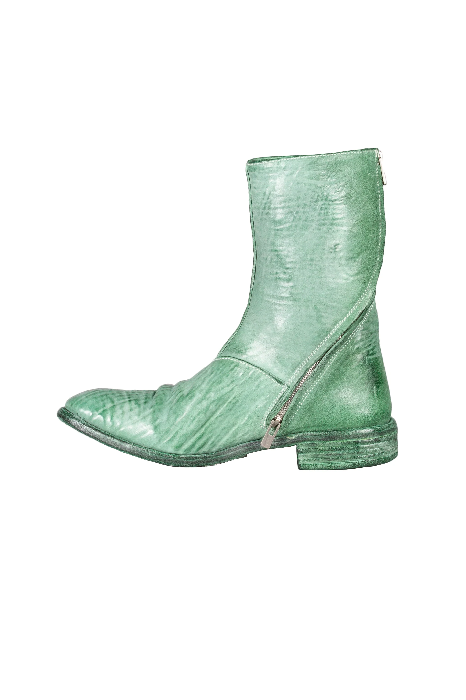 Object Dyed Lined Diagonal Zip Goodyear Boot - Image 5