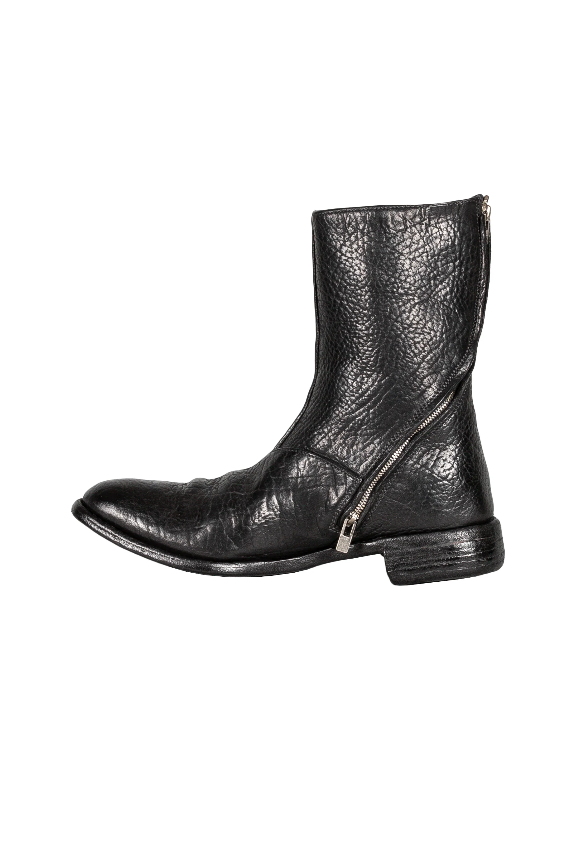 Object Dyed Lined Diagonal Zip Goodyear Boot - Image 4