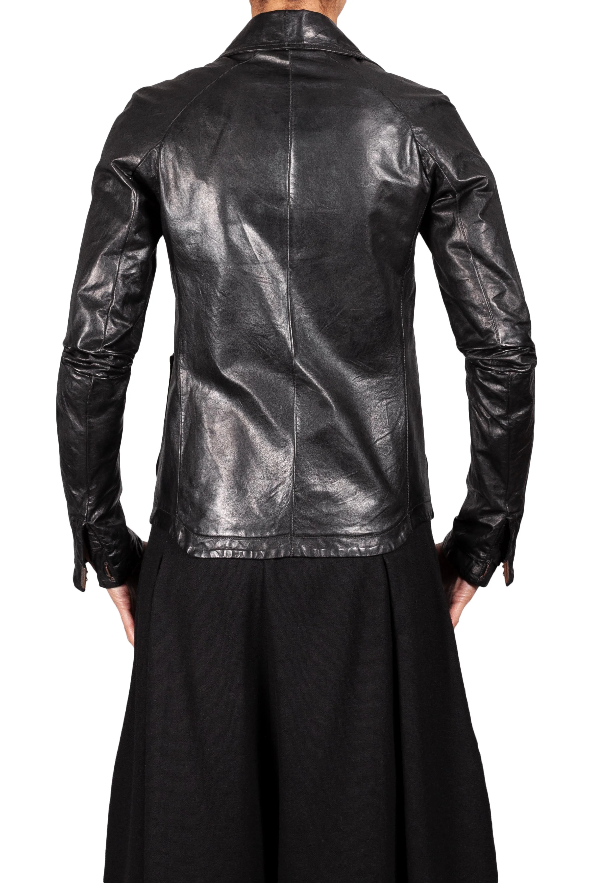 Object Dyed Lined Scarstitched Jacket - Image 4