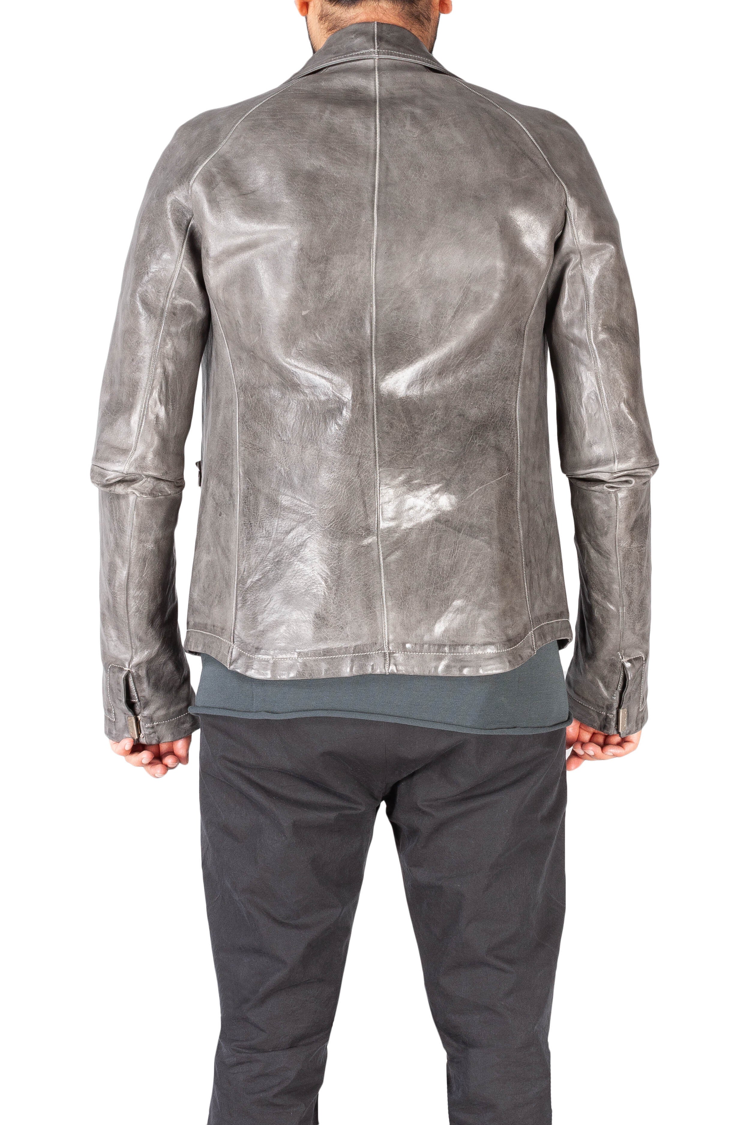 Object Dyed Lined Scarstitched Jacket - Image 4