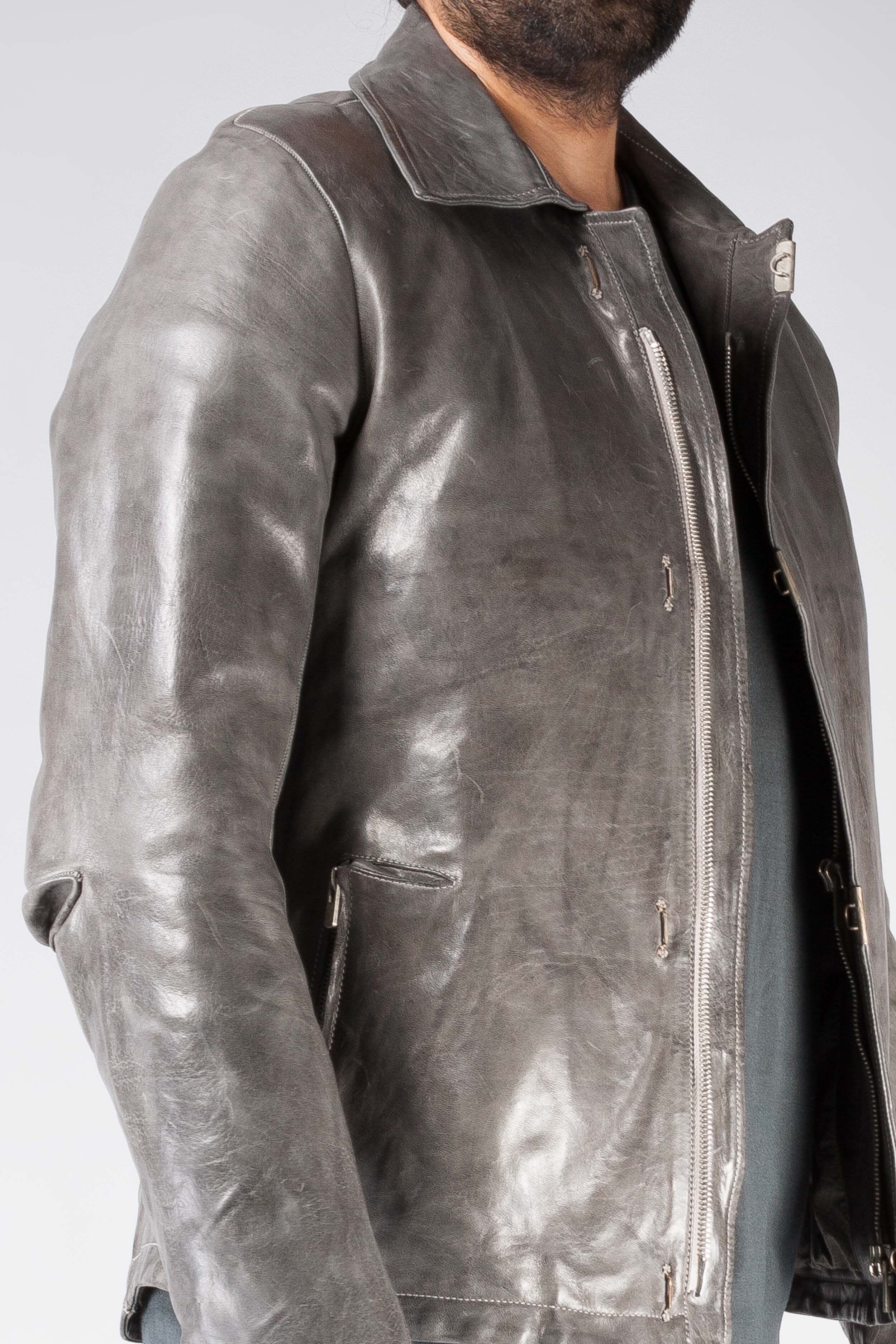 Object Dyed Lined Scarstitched Jacket - Image 5
