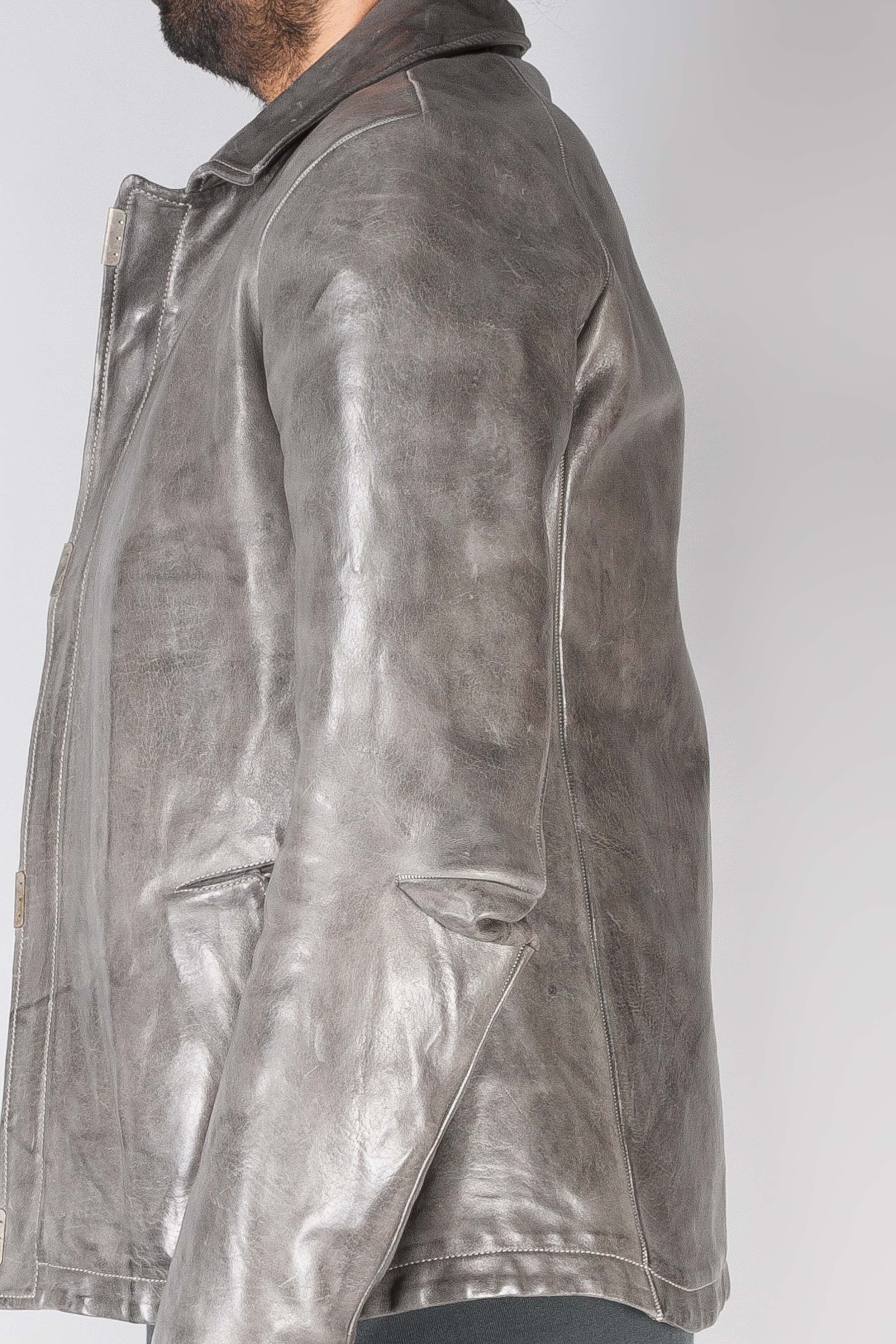 Object Dyed Lined Scarstitched Jacket - Image 6