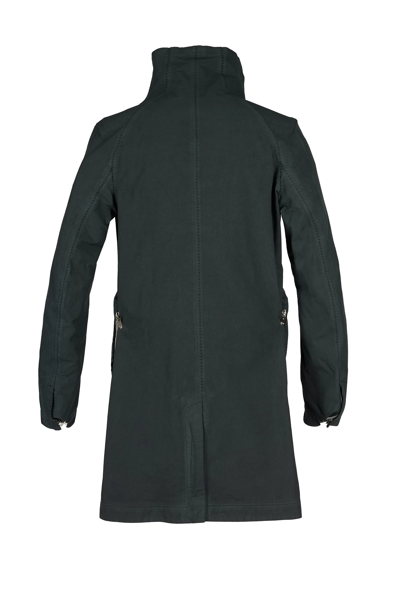 Object Dyed Meltlock Button Down Collar Parka - Image 3