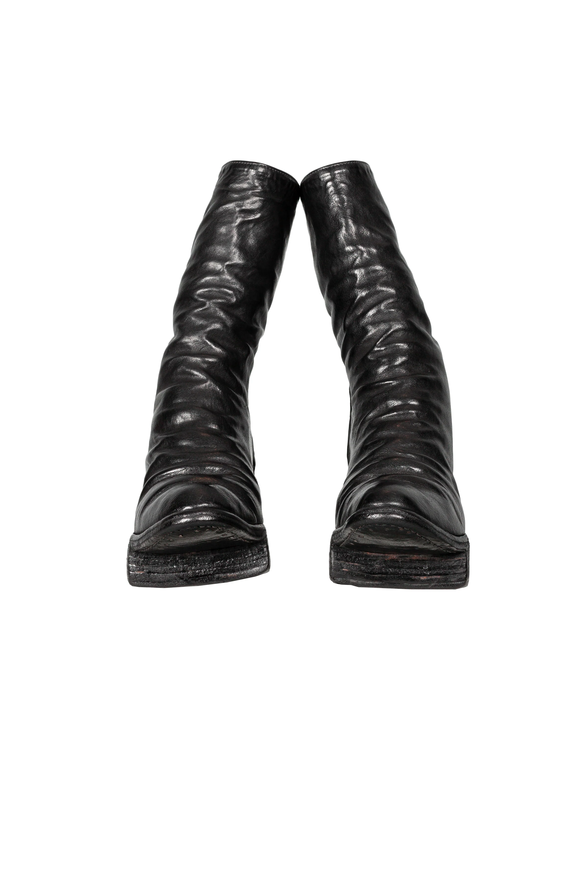 Object Dyed No Seam Diagonal Zip Geta Boot - Image 3