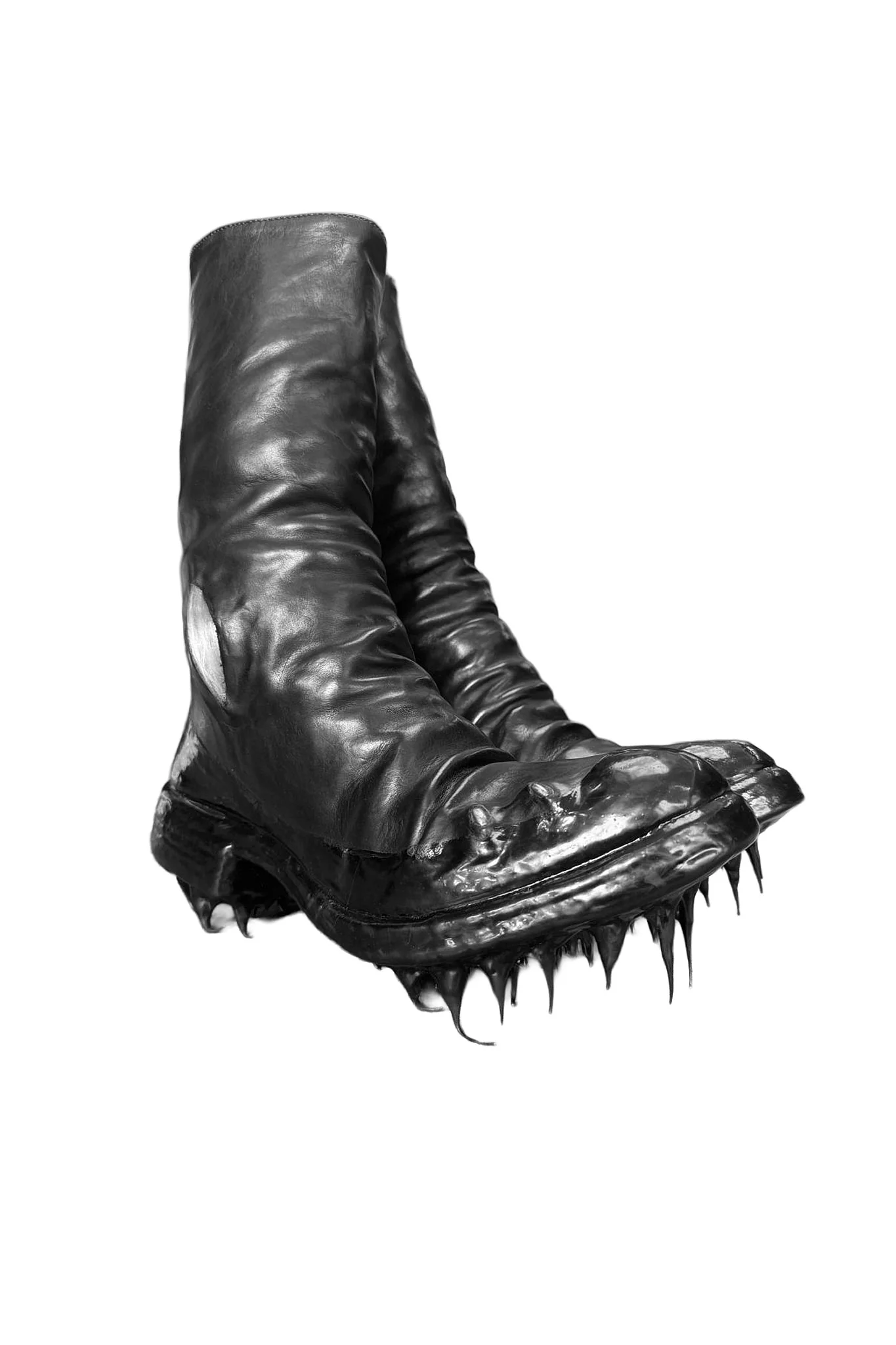 Object Dyed One Piece Drip Rubber Prosthetic Boot - Image 5